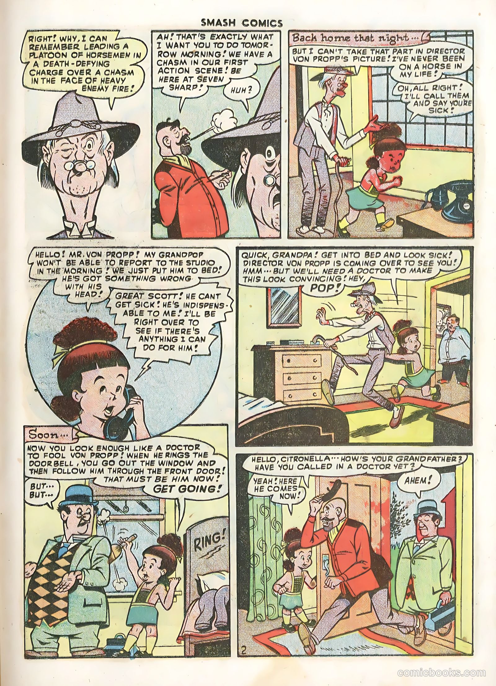 Smash Comics #78 (1948) — page 31 of 52