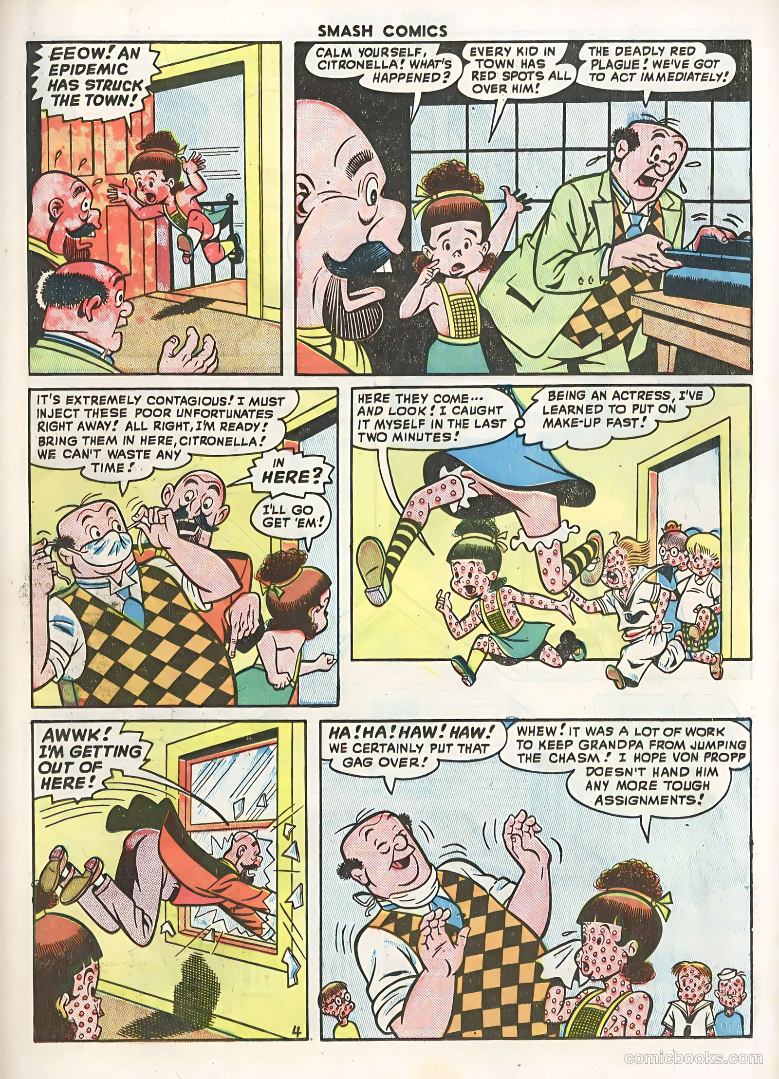 Smash Comics #78 (1948) — page 33 of 52