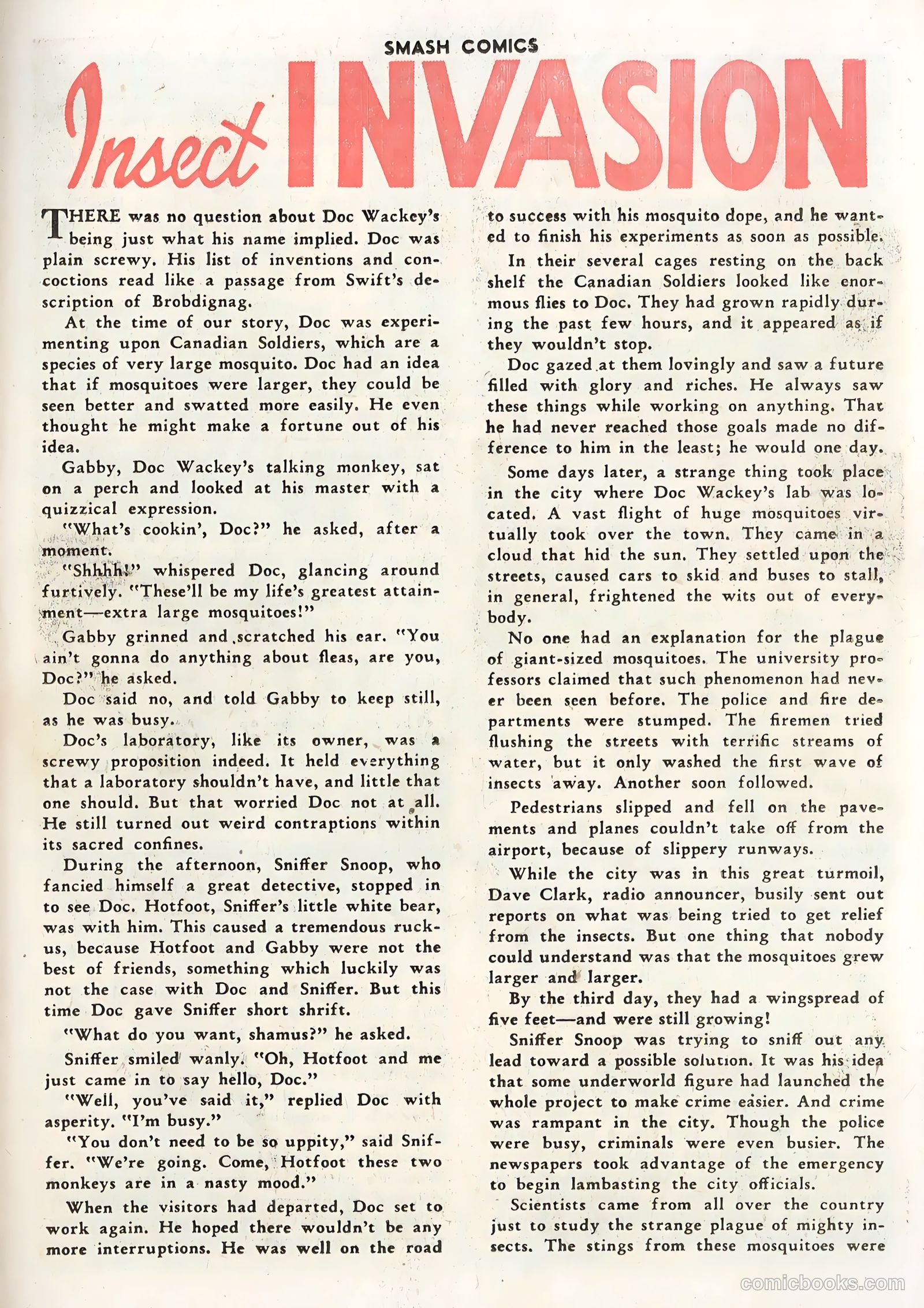Smash Comics #78 (1948) — page 35 of 52