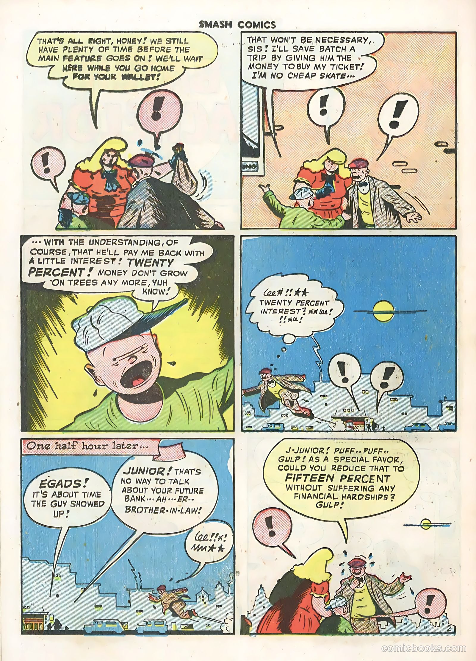 Smash Comics #78 (1948) — page 38 of 52