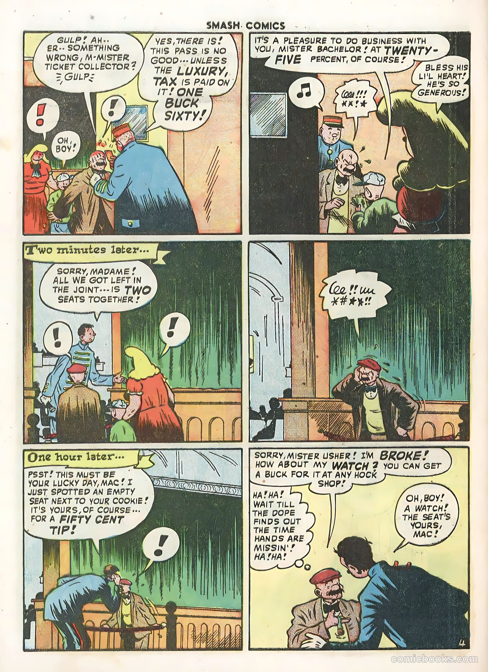 Smash Comics #78 (1948) — page 40 of 52
