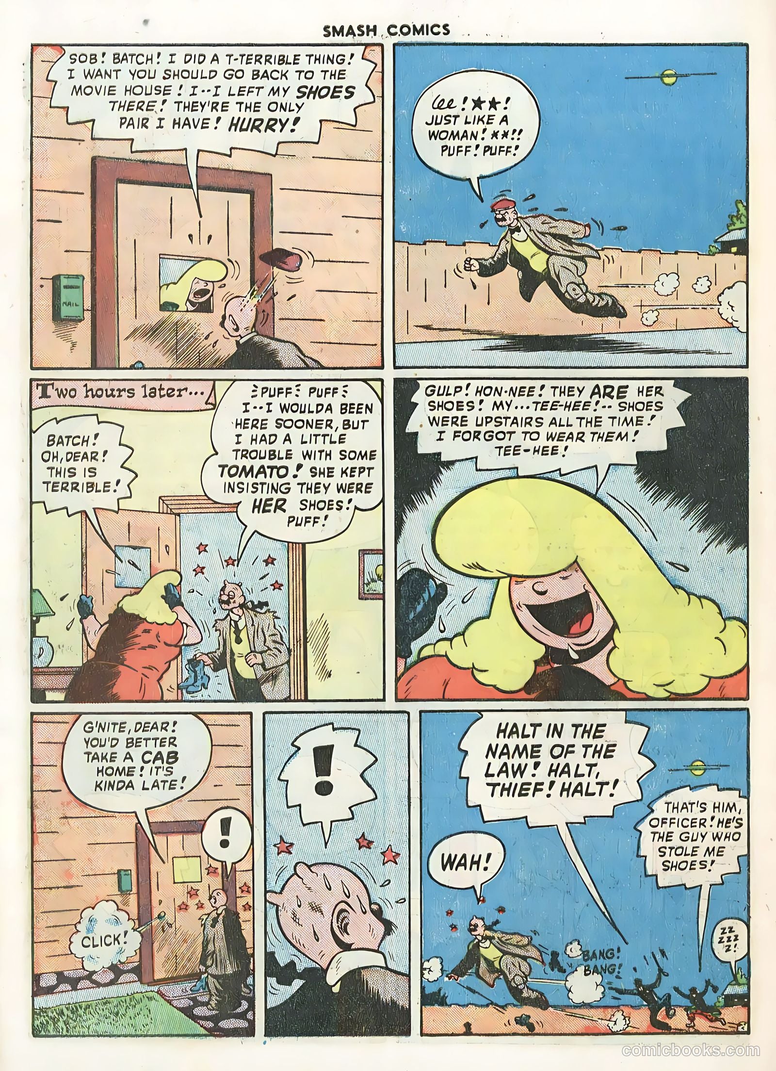 Smash Comics #78 (1948) — page 42 of 52