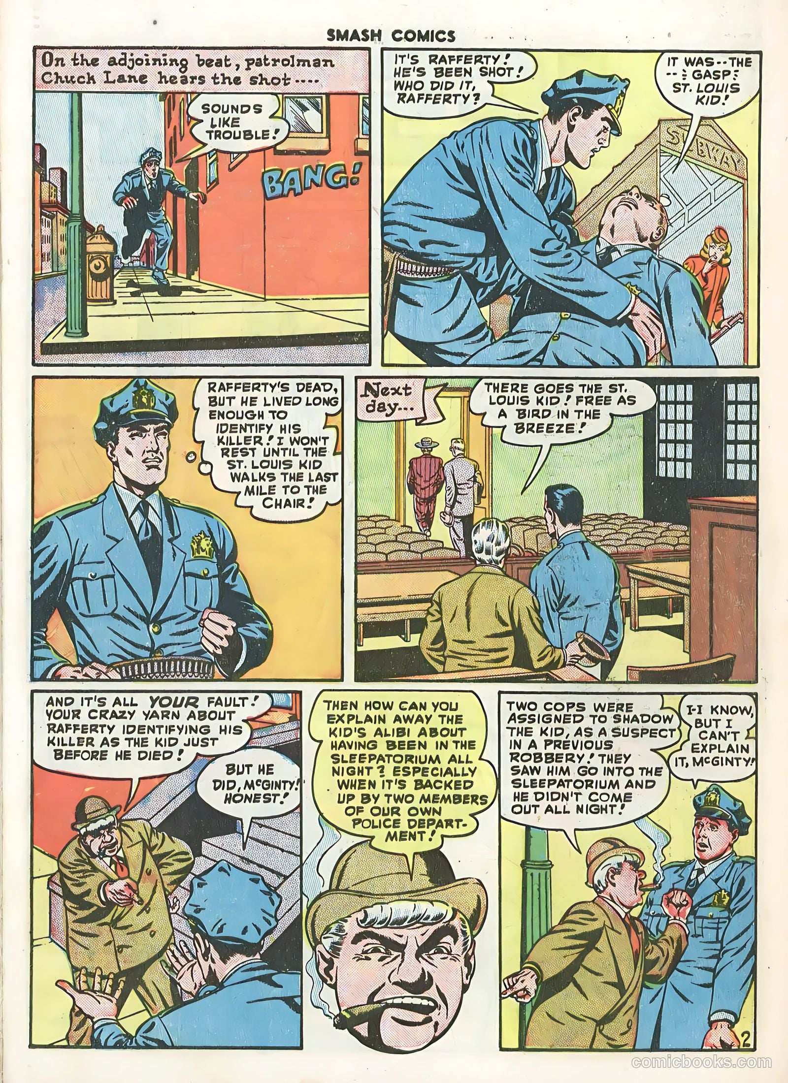 Smash Comics #78 (1948) — page 44 of 52