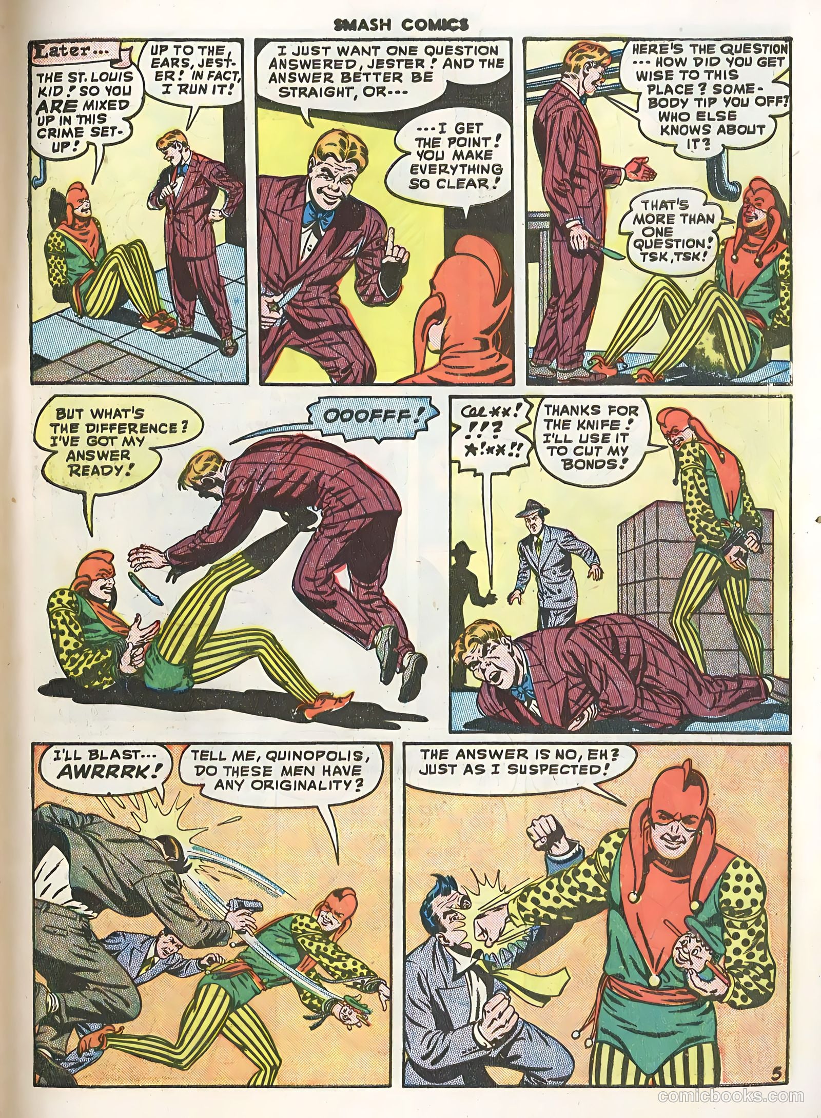 Smash Comics #78 (1948) — page 47 of 52