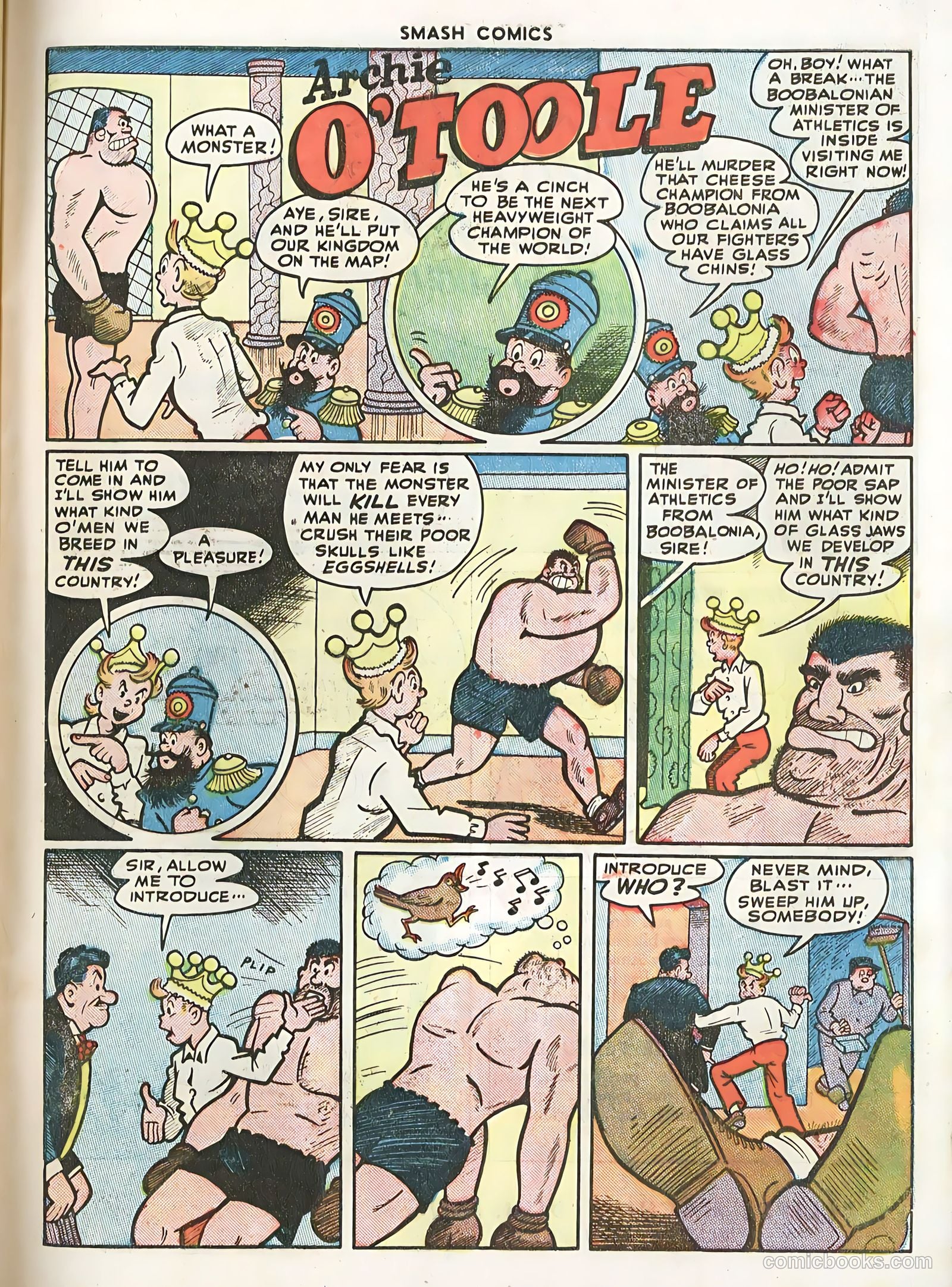 Smash Comics #78 (1948) — page 49 of 52