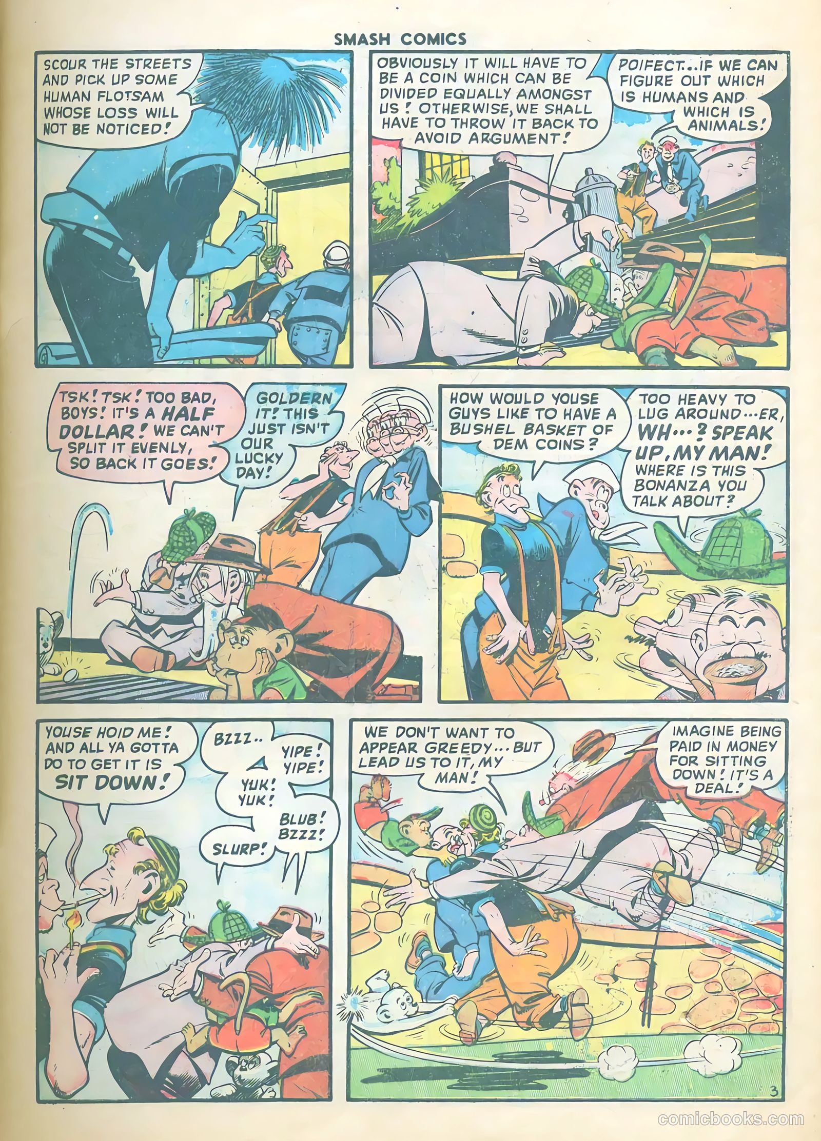 Smash Comics #79 (1948) — page 5 of 52