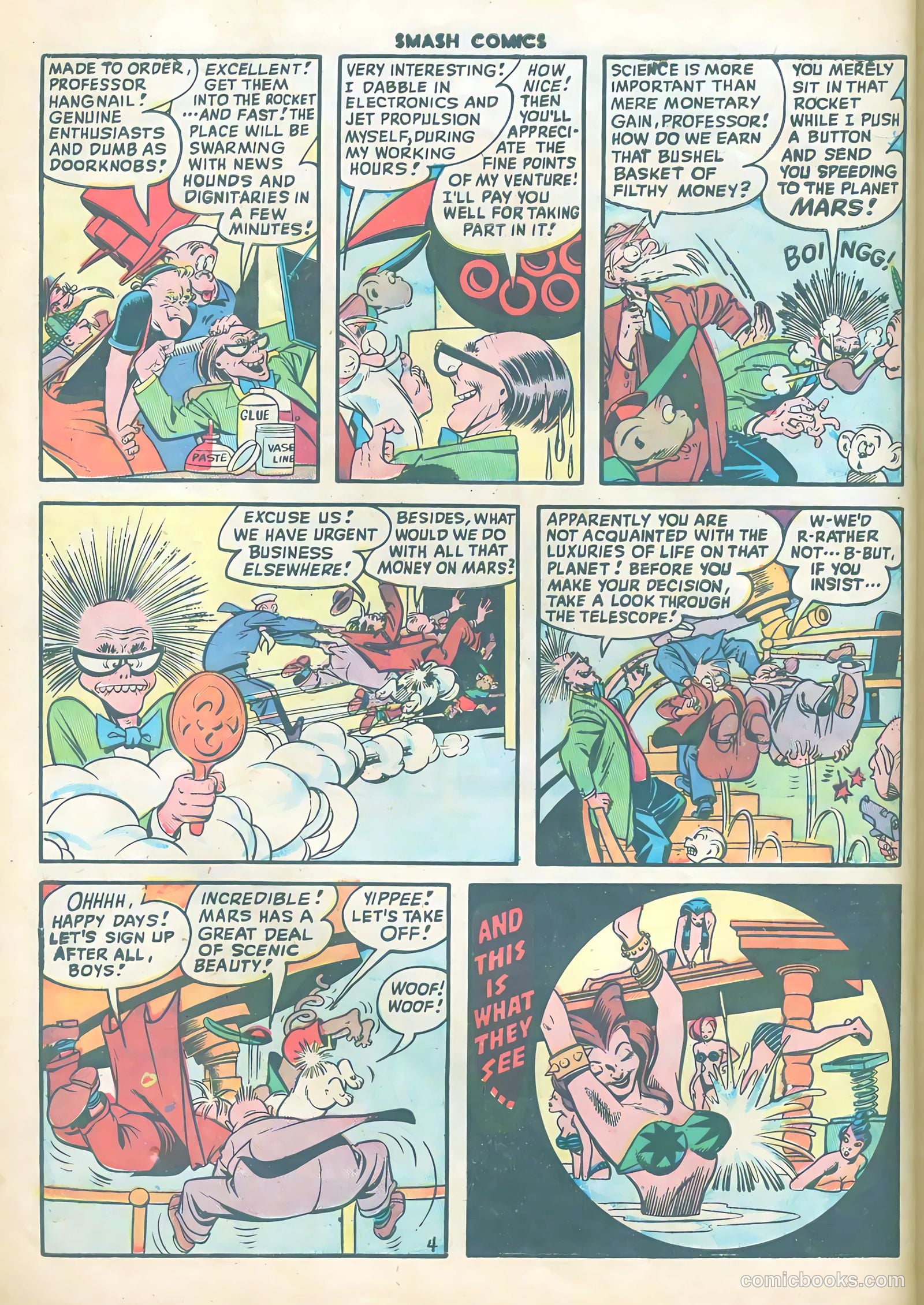 Smash Comics #79 (1948) — page 6 of 52