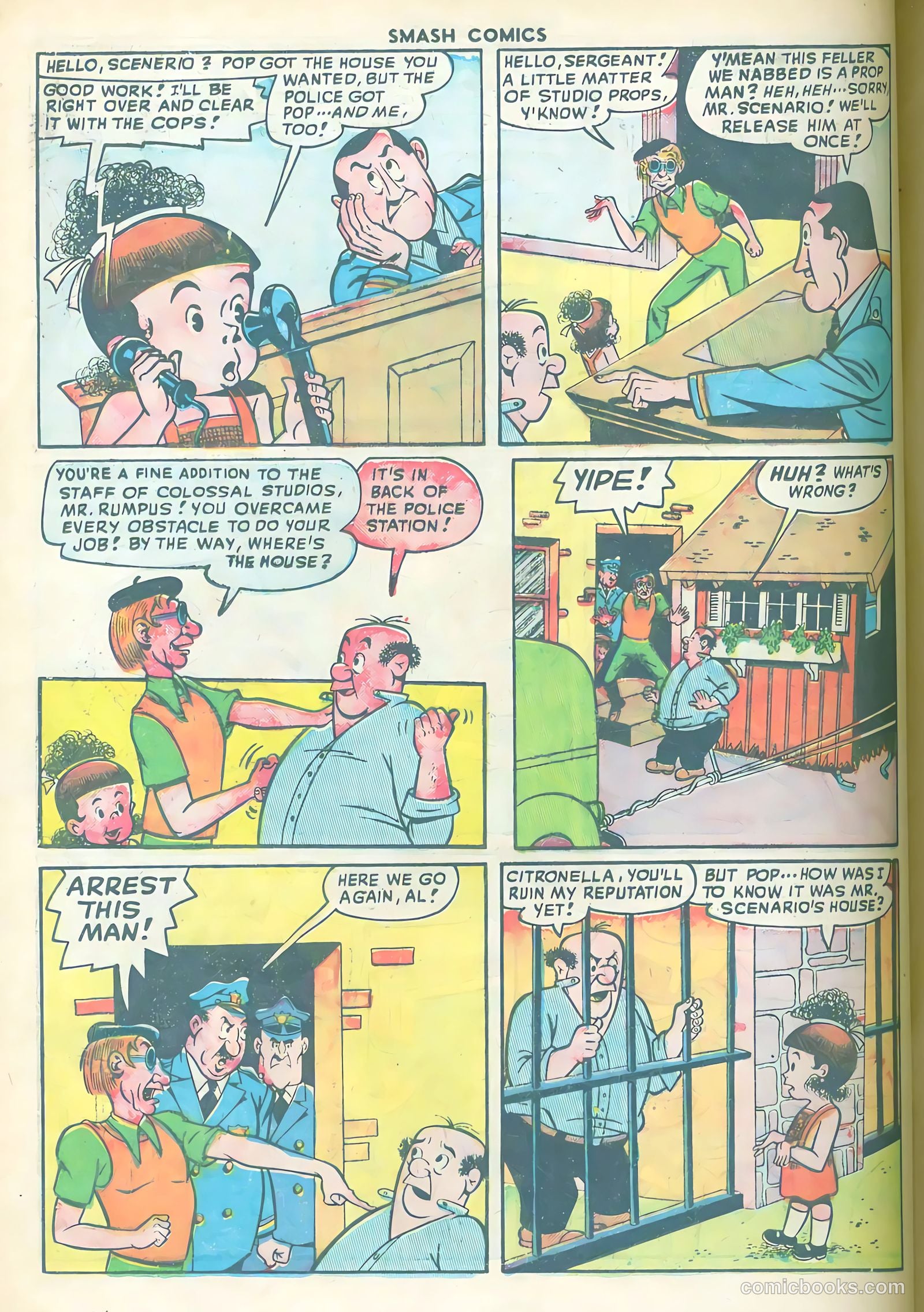 Smash Comics #79 (1948) — page 18 of 52