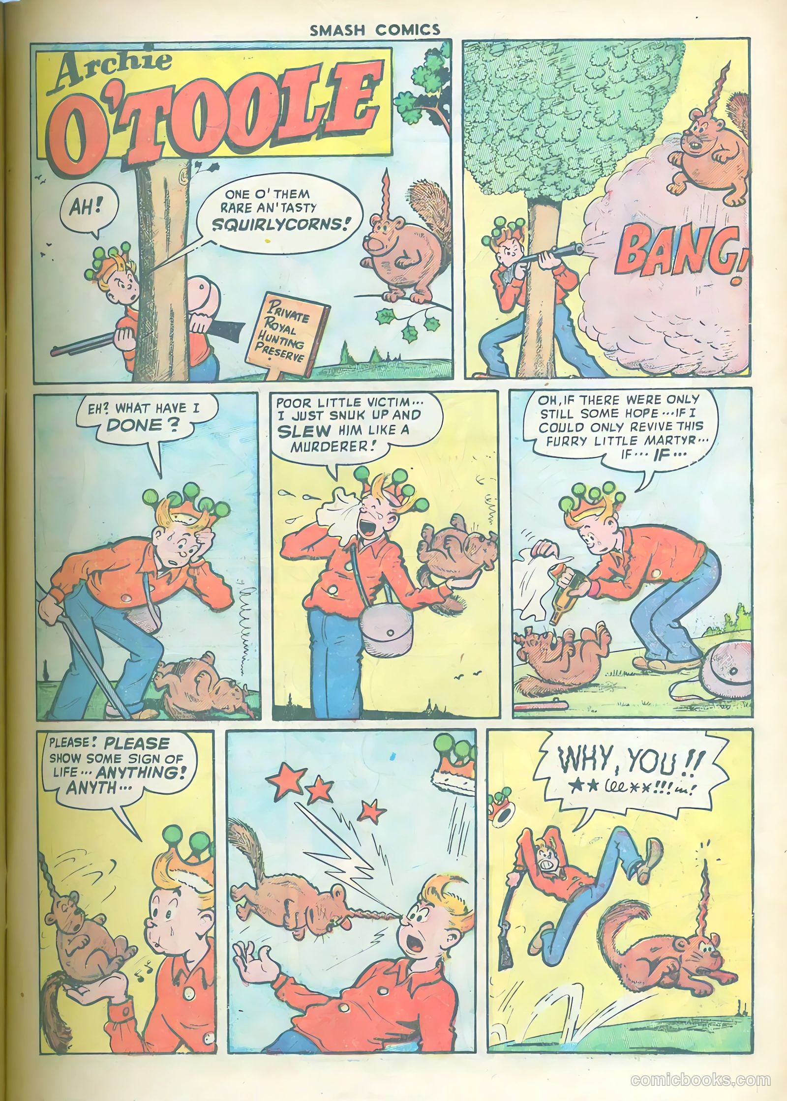 Smash Comics #79 (1948) — page 19 of 52
