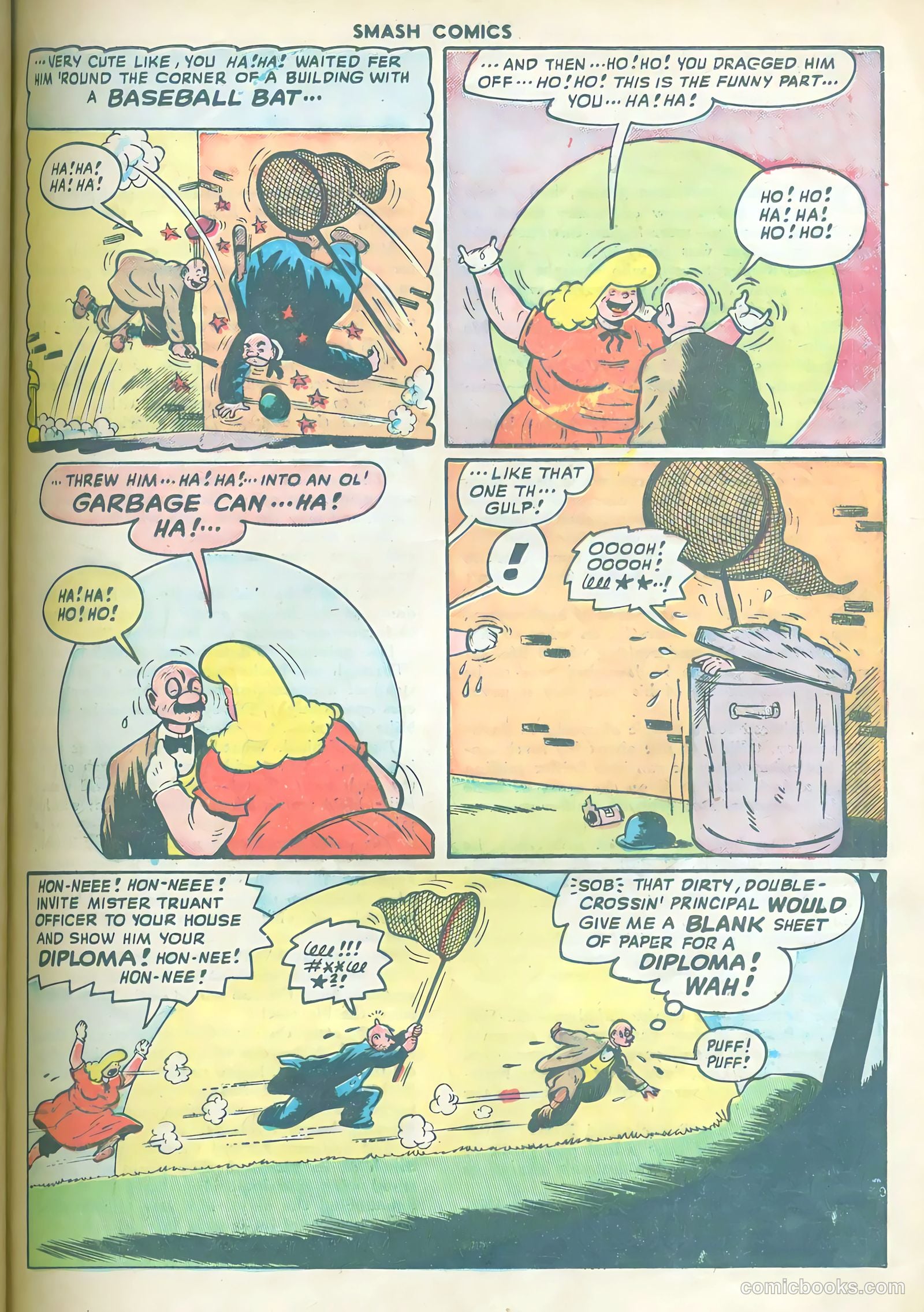 Smash Comics #79 (1948) — page 35 of 52