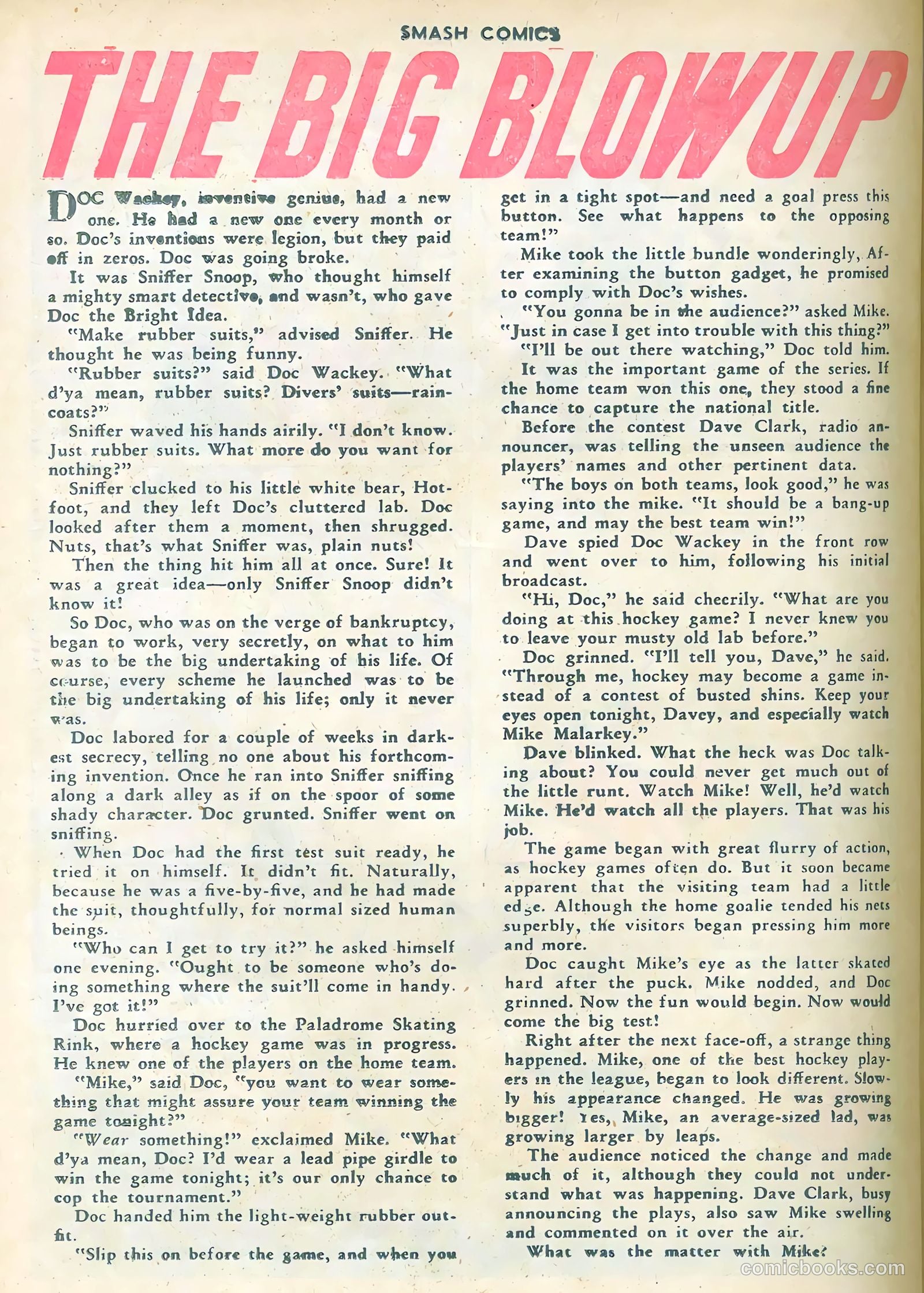 Smash Comics #79 (1948) — page 36 of 52