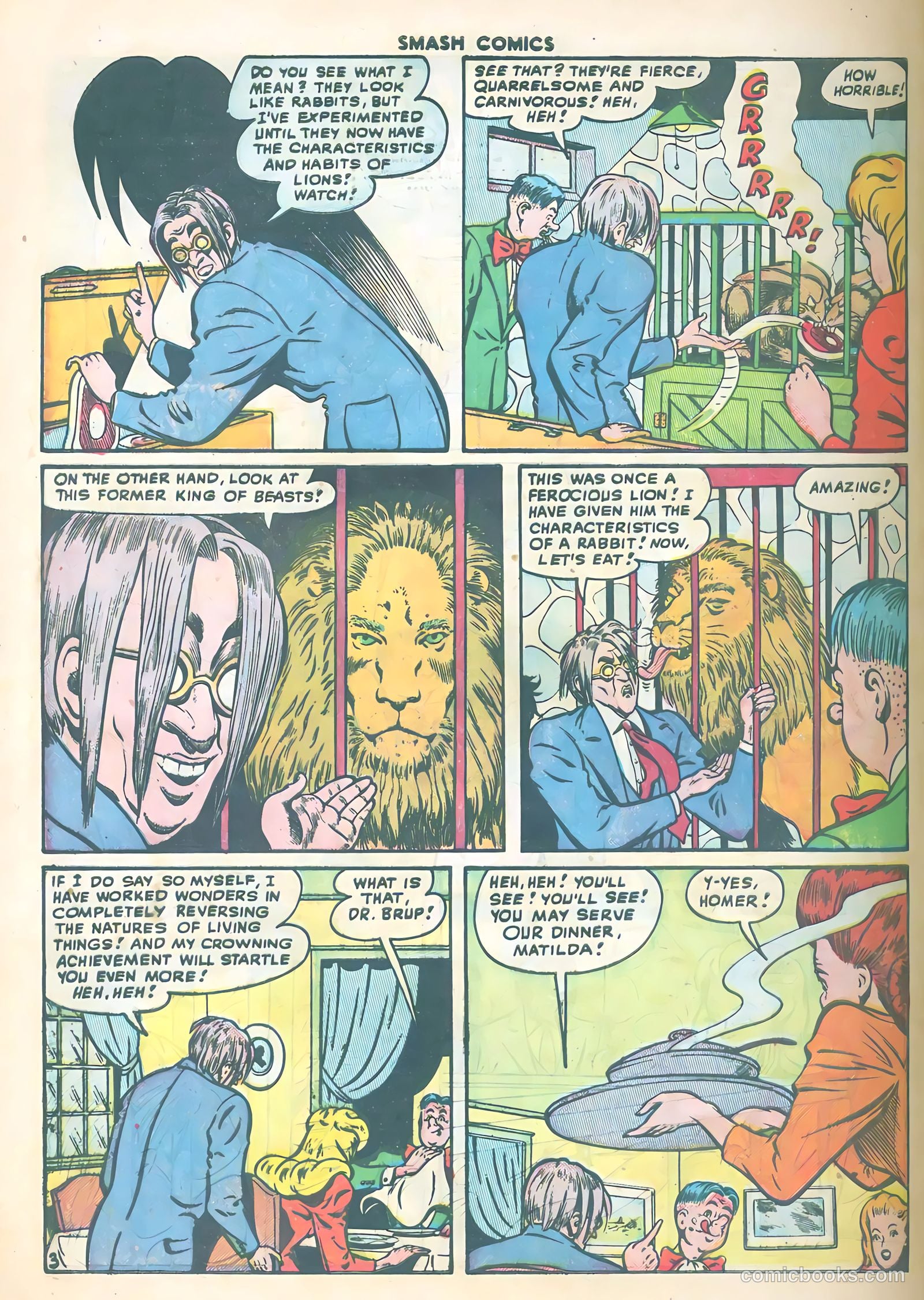 Smash Comics #79 (1948) — page 46 of 52