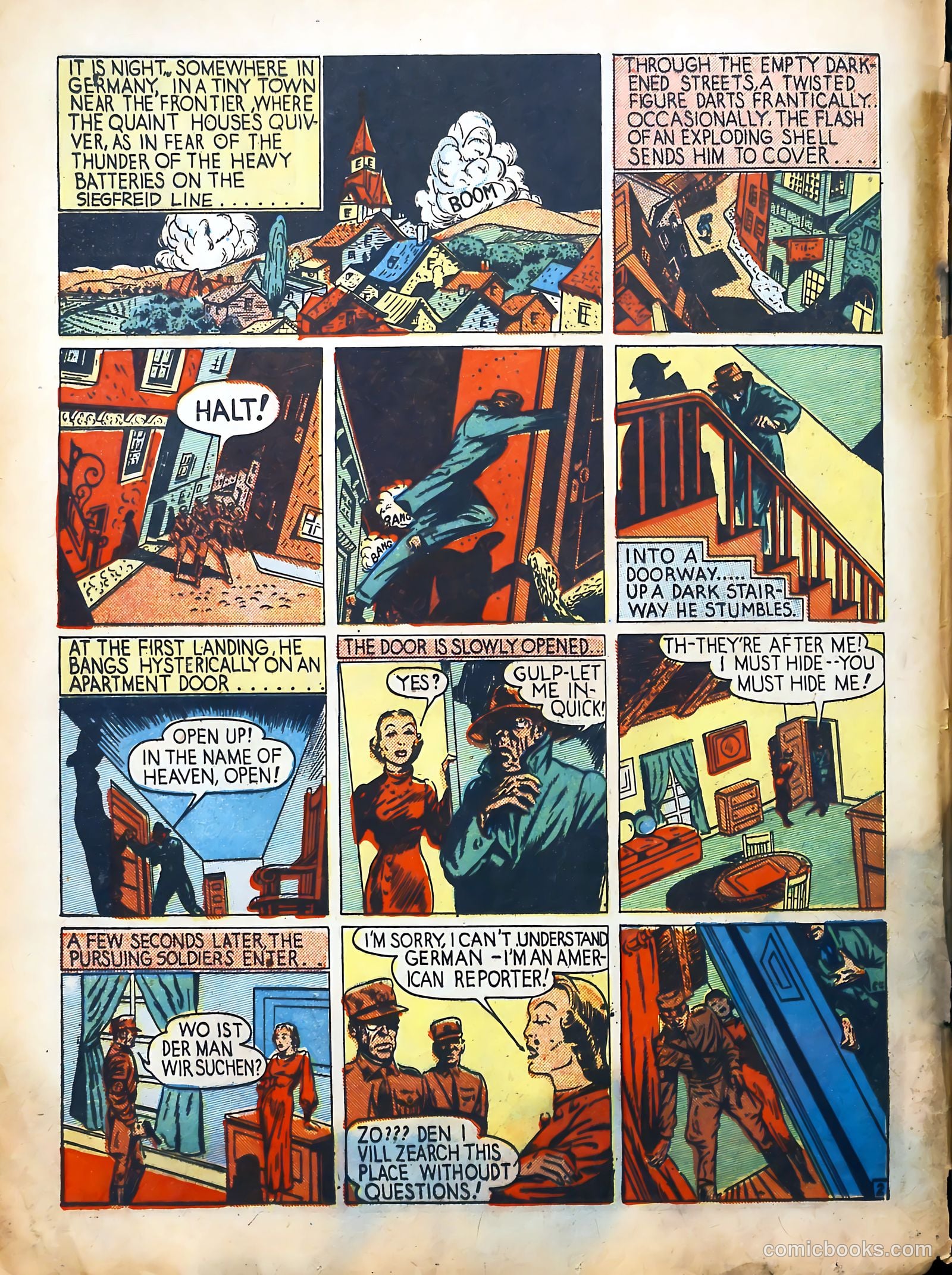 Smash Comics #8 (1940) — page 4 of 68