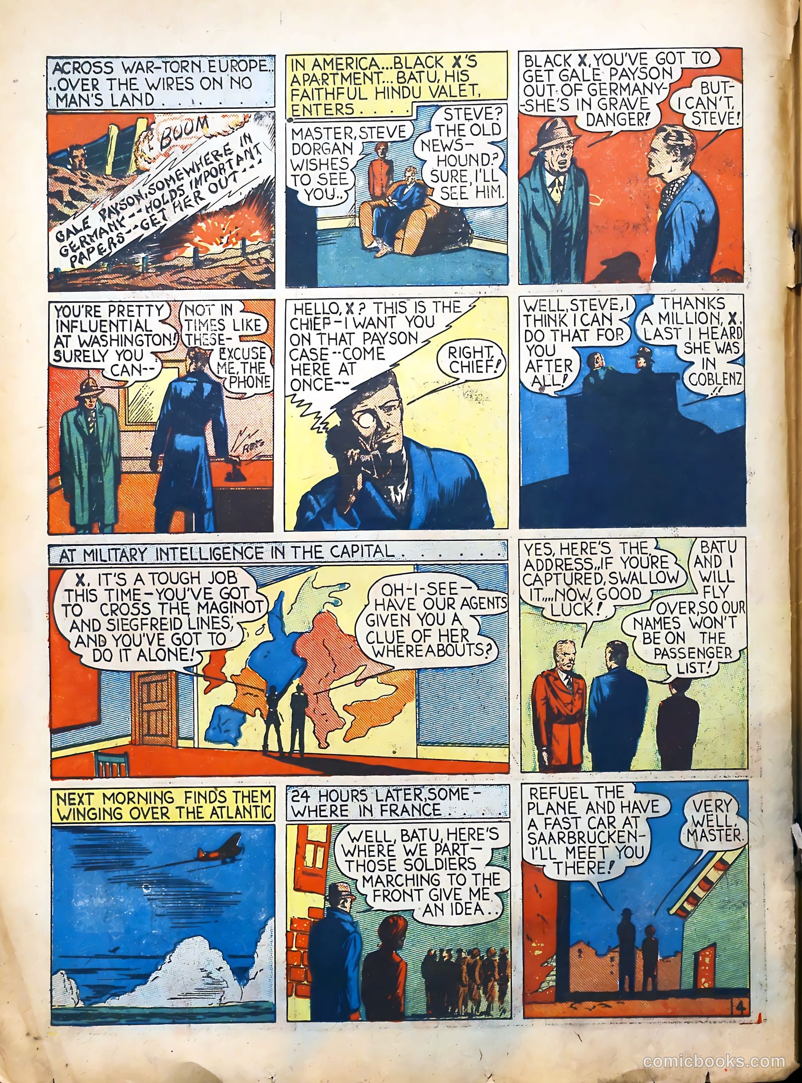 Smash Comics #8 (1940) — page 6 of 68