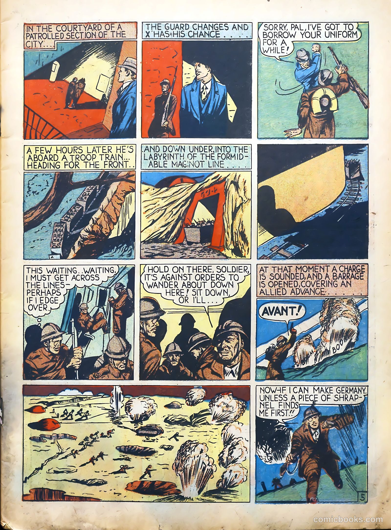 Smash Comics #8 (1940) — page 7 of 68