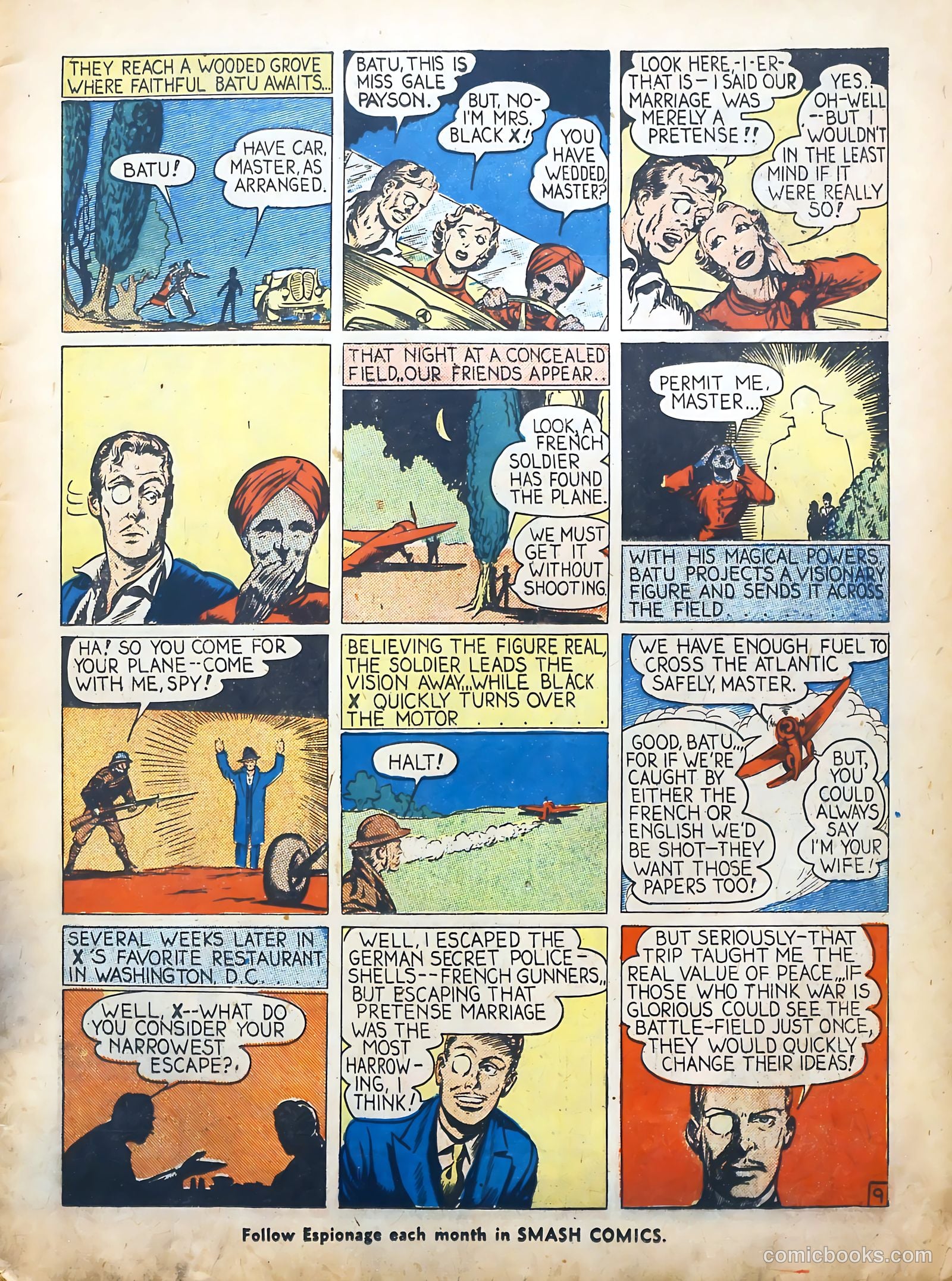 Smash Comics #8 (1940) — page 11 of 68