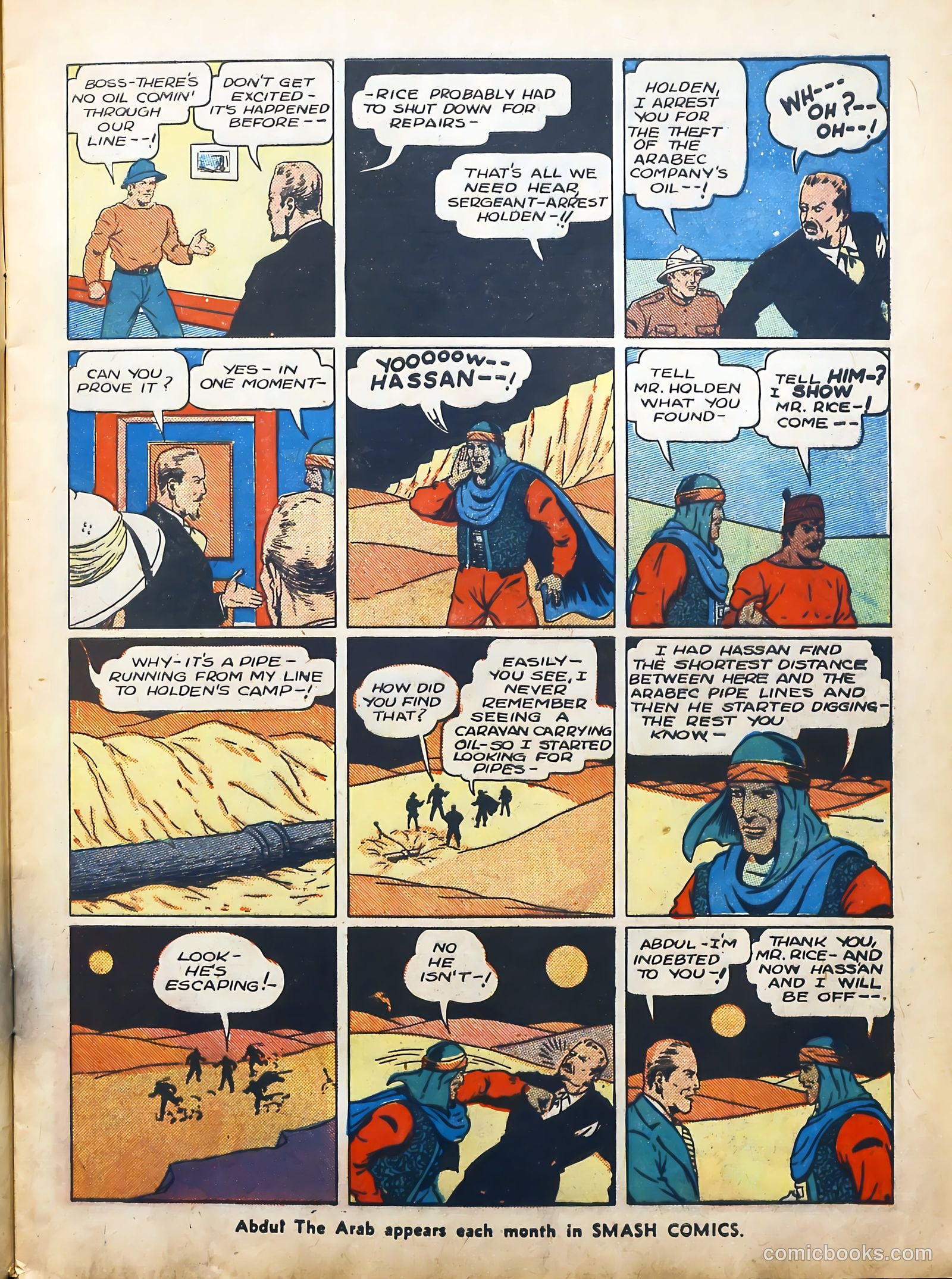 Smash Comics #8 (1940) — page 21 of 68