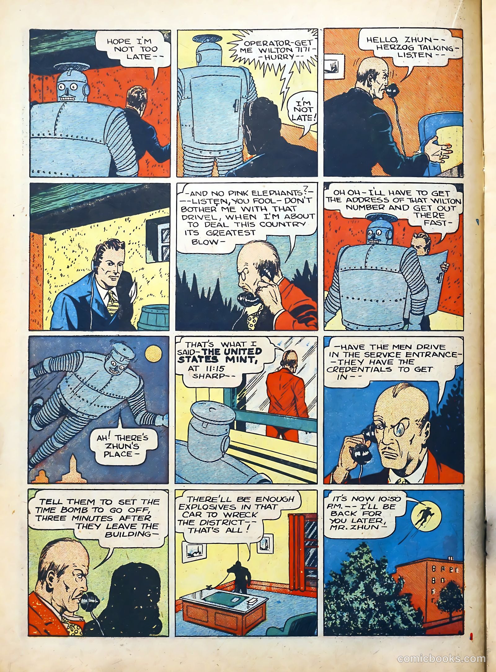Smash Comics #8 (1940) — page 30 of 68