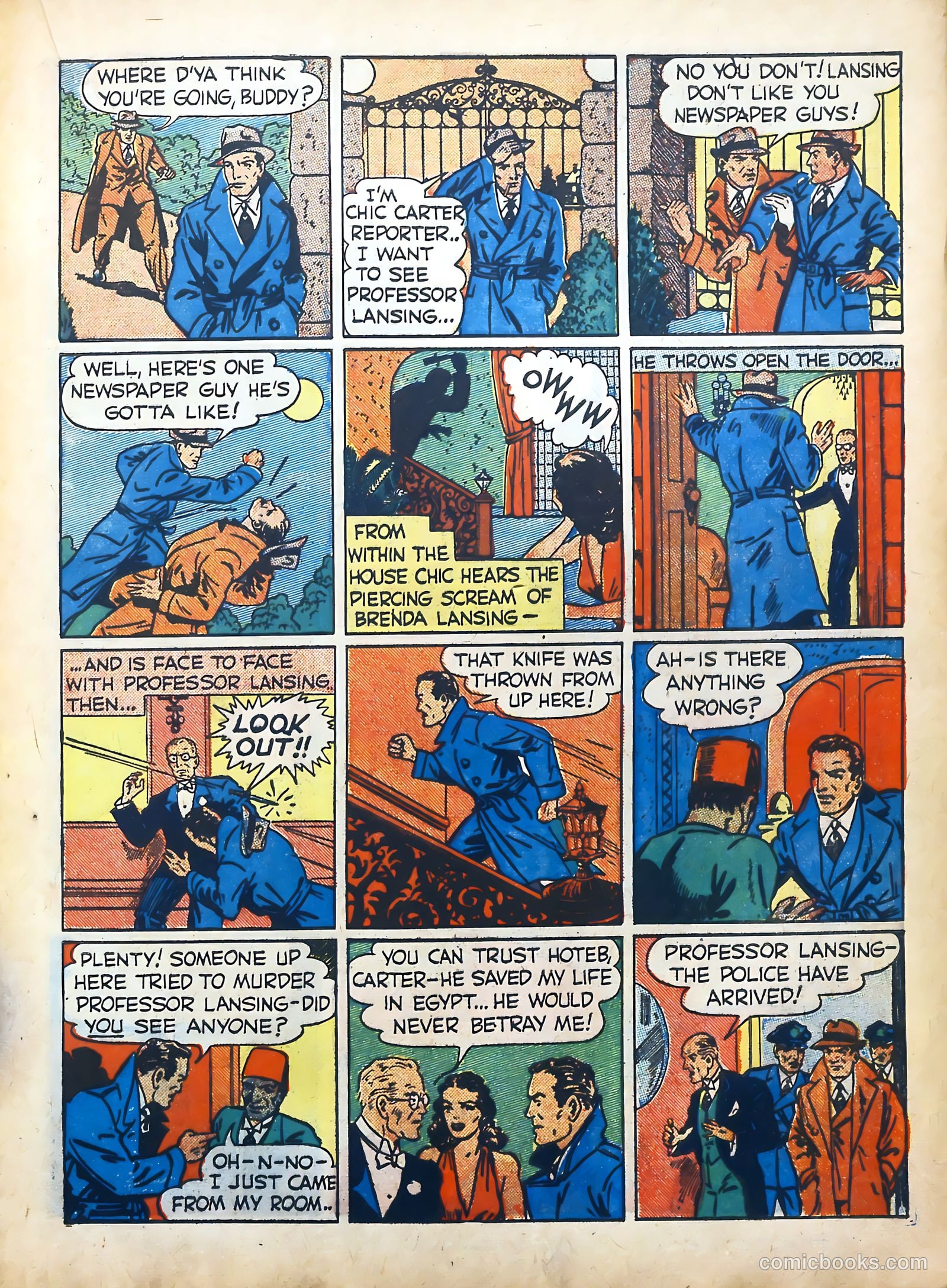 Smash Comics #8 (1940) — page 37 of 68