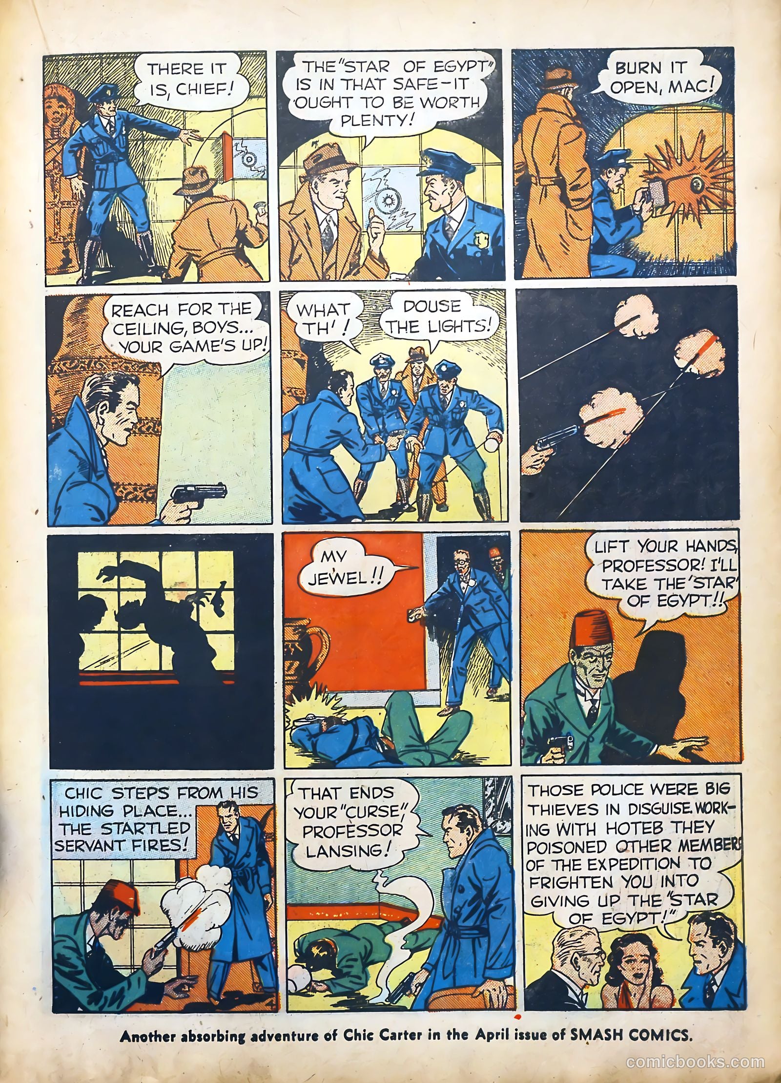 Smash Comics #8 (1940) — page 39 of 68