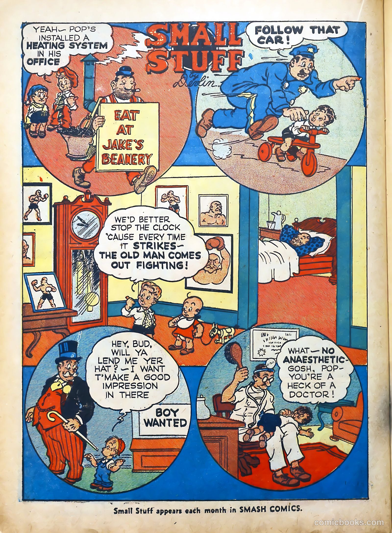 Smash Comics #8 (1940) — page 40 of 68
