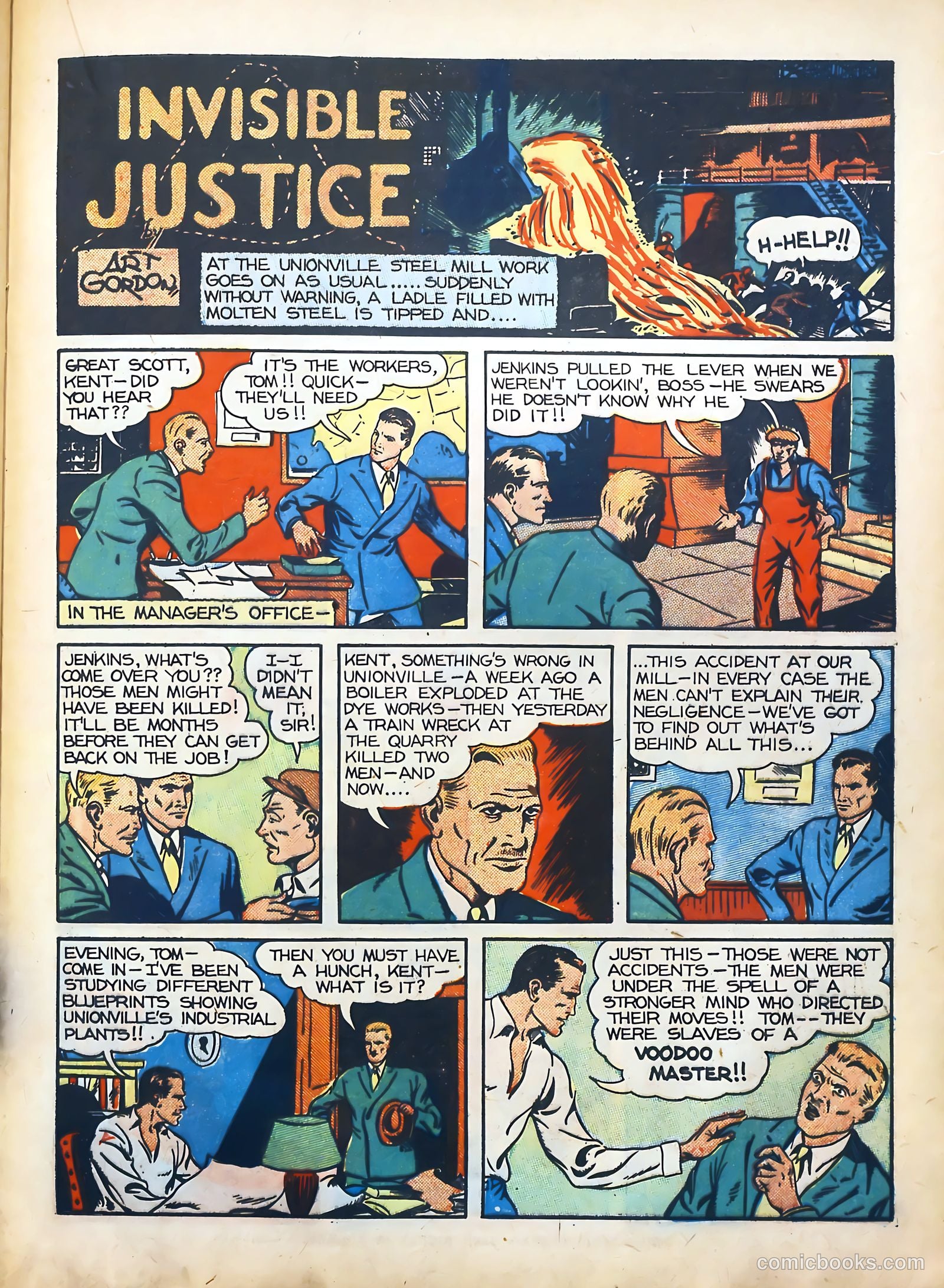 Smash Comics #8 (1940) — page 41 of 68