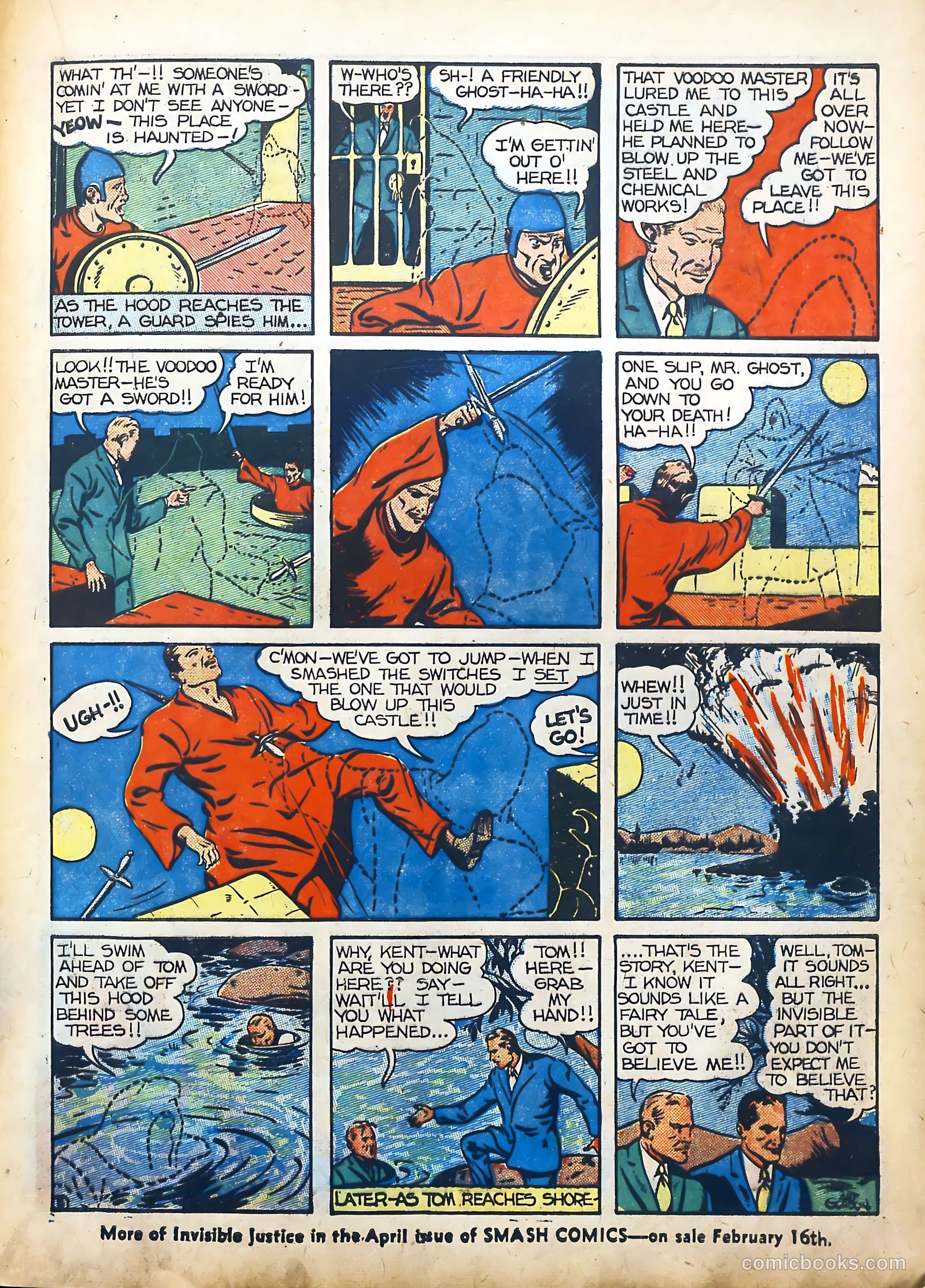 Smash Comics #8 (1940) — page 45 of 68