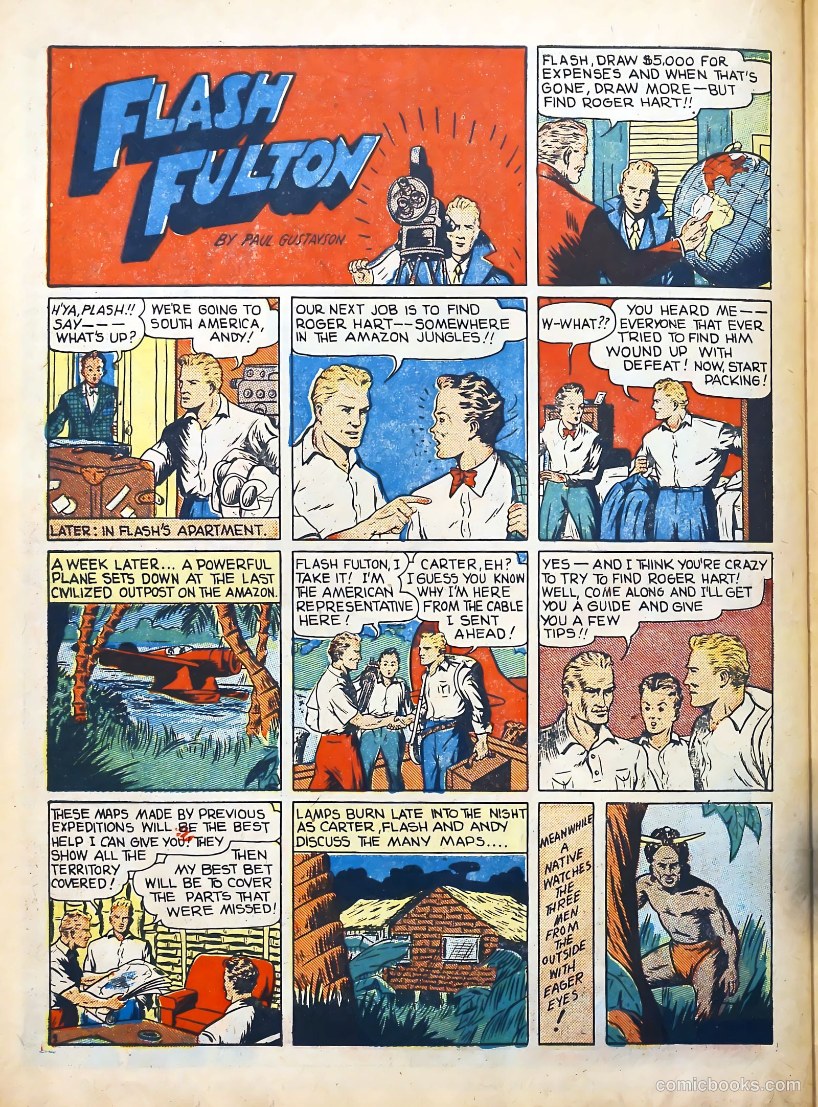 Smash Comics #8 (1940) — page 46 of 68