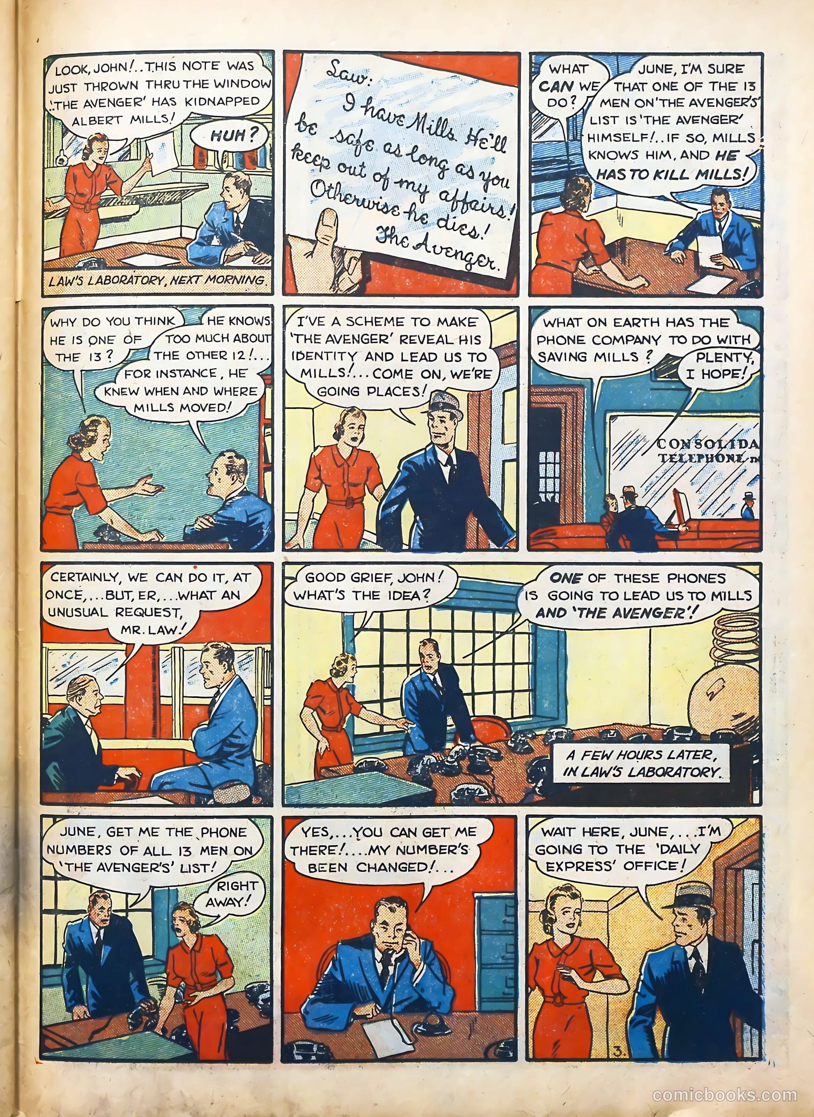 Smash Comics #8 (1940) — page 55 of 68