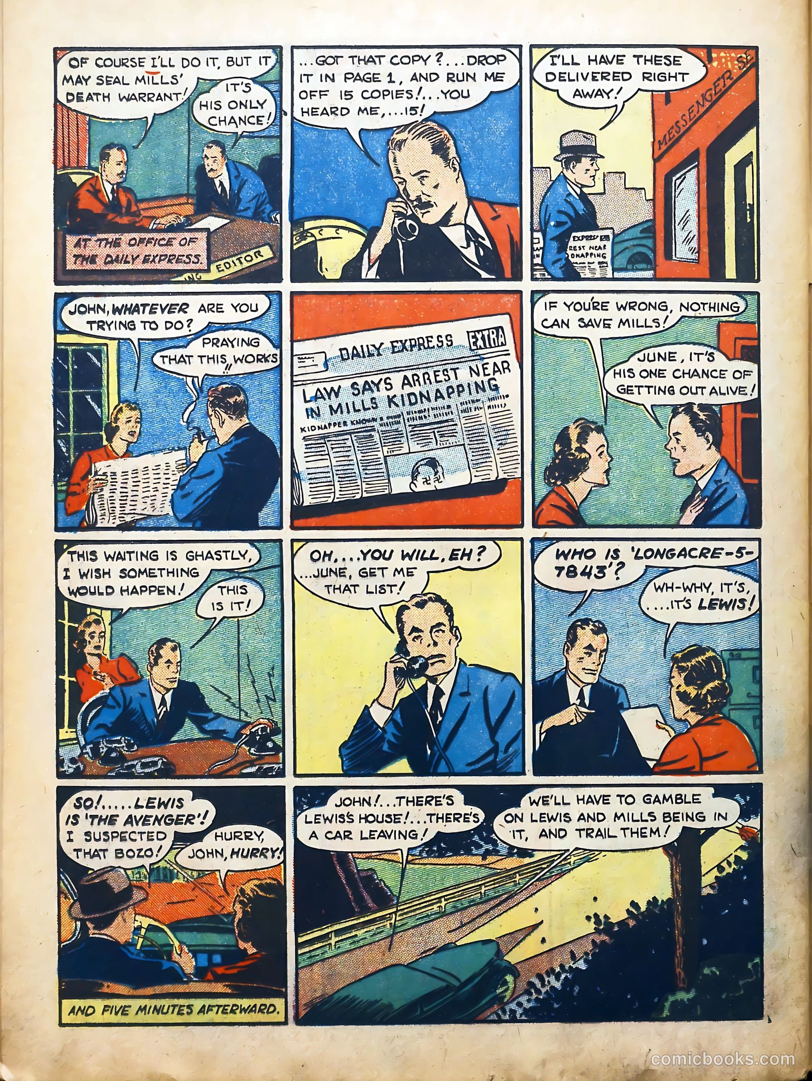 Smash Comics #8 (1940) — page 56 of 68