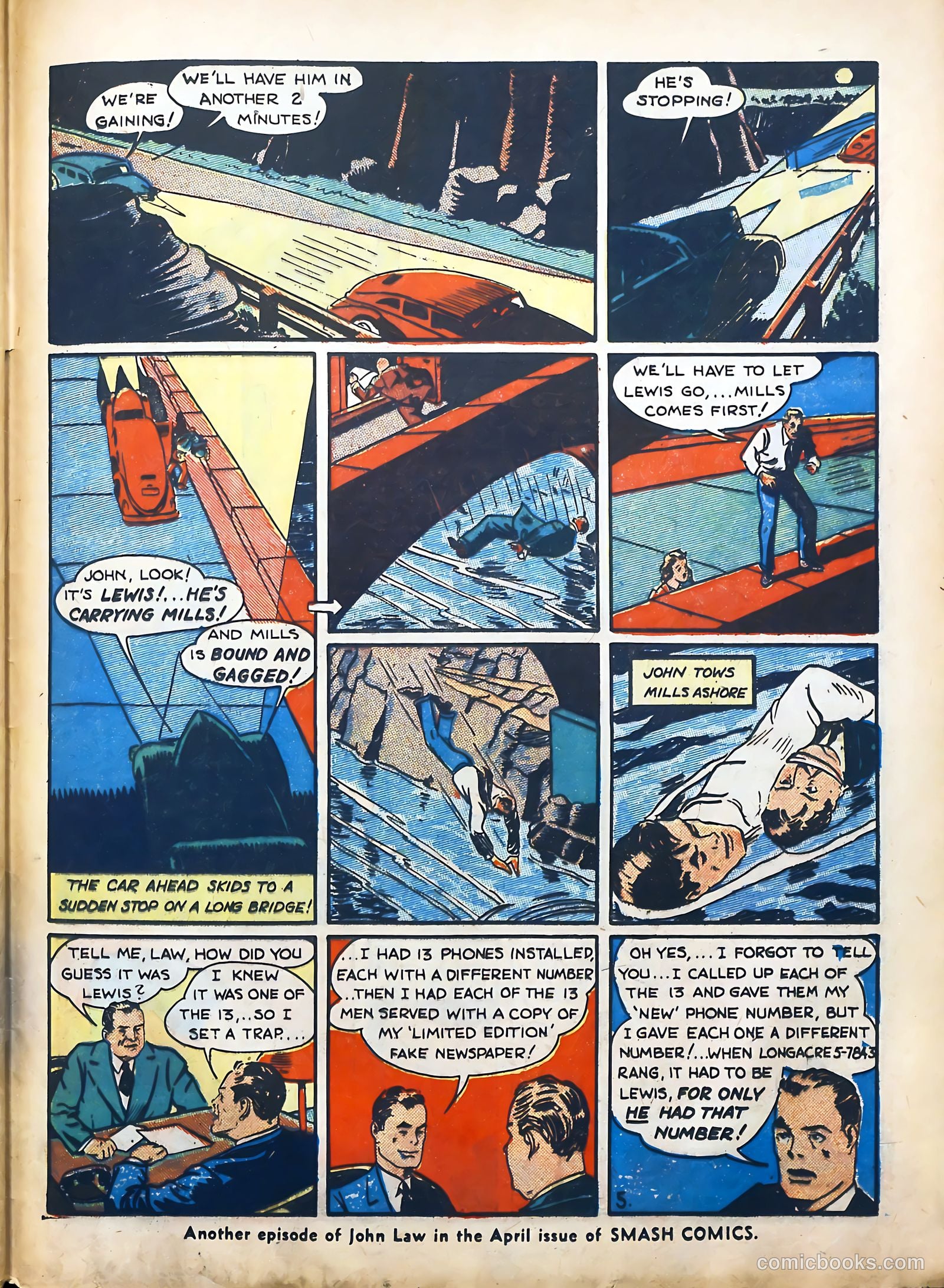 Smash Comics #8 (1940) — page 57 of 68