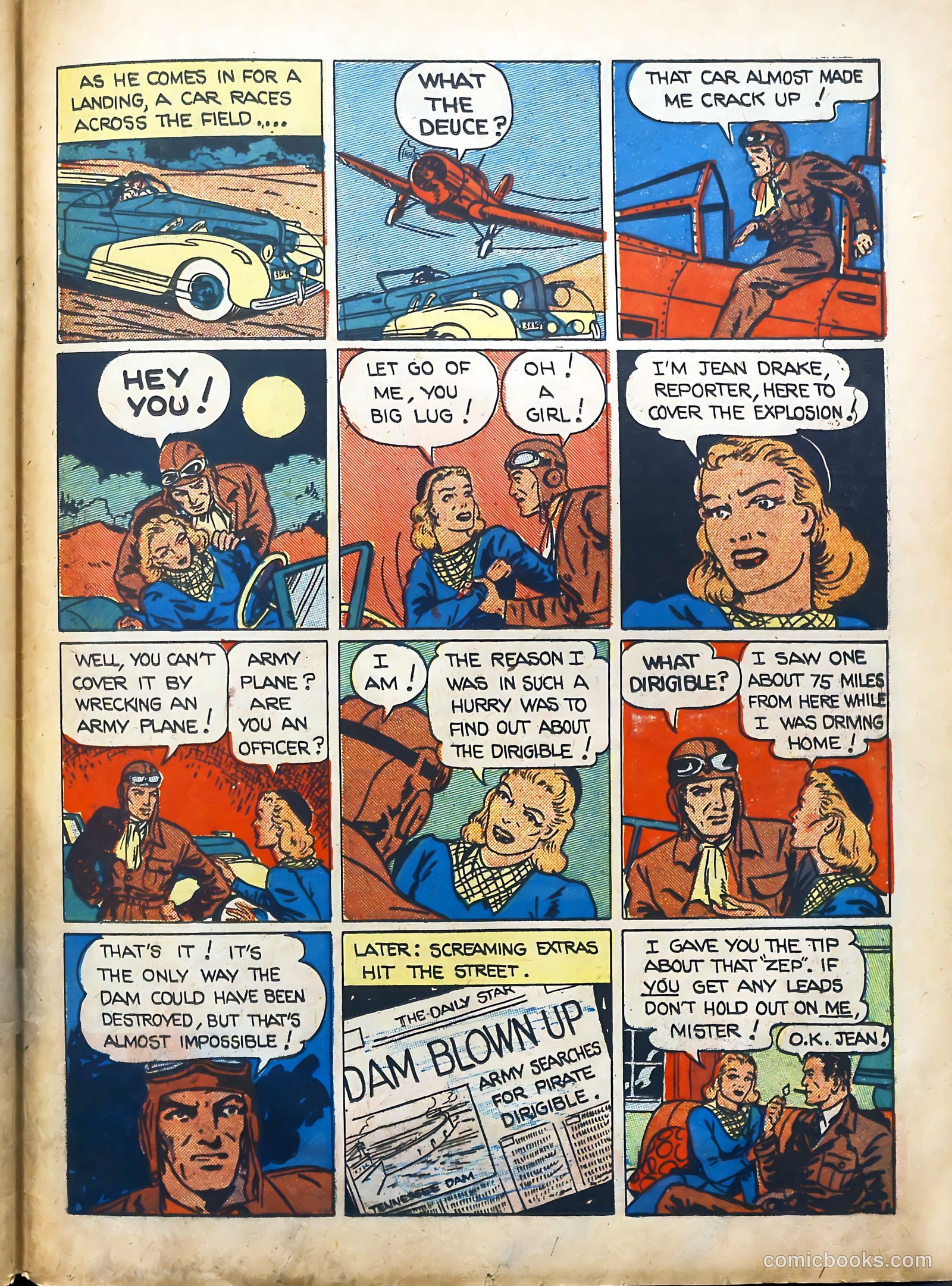 Smash Comics #8 (1940) — page 61 of 68
