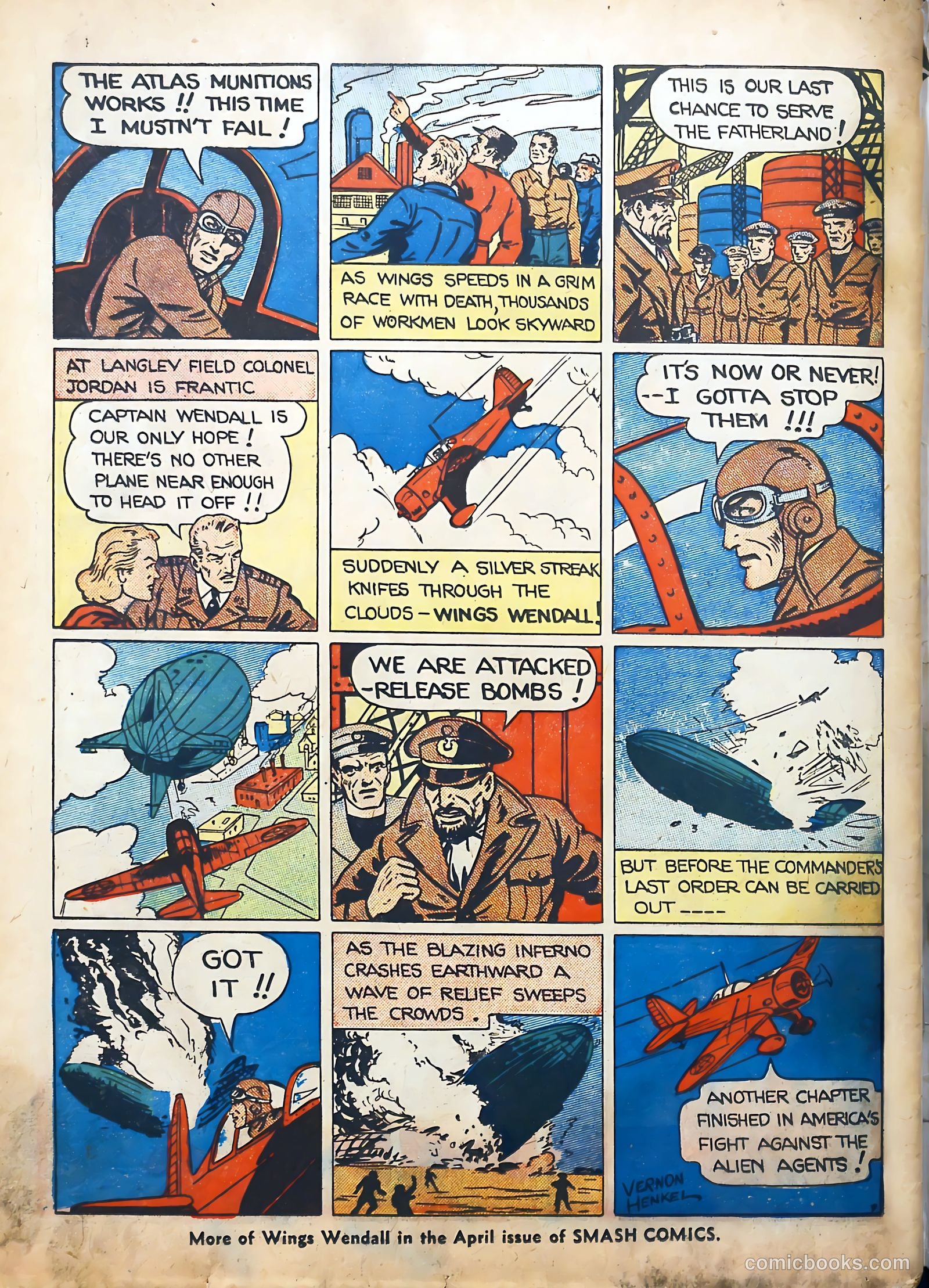 Smash Comics #8 (1940) — page 66 of 68