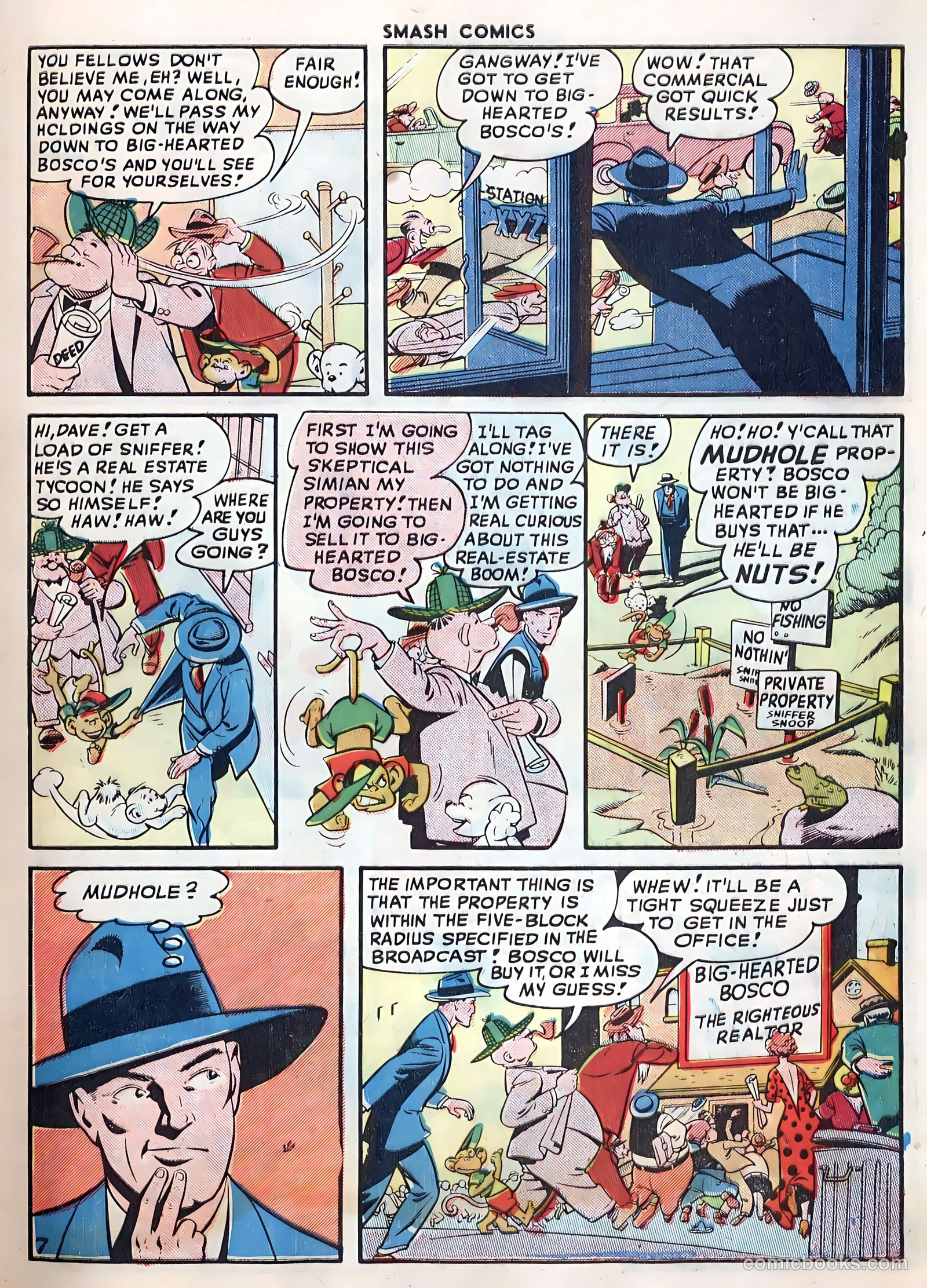 Smash Comics #80 (1948) — page 9 of 52