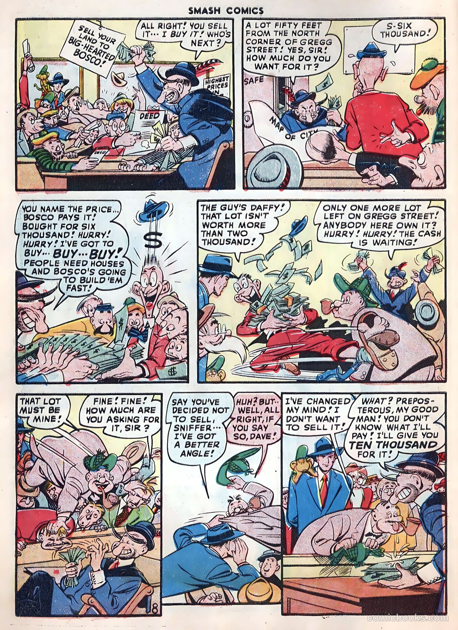 Smash Comics #80 (1948) — page 10 of 52