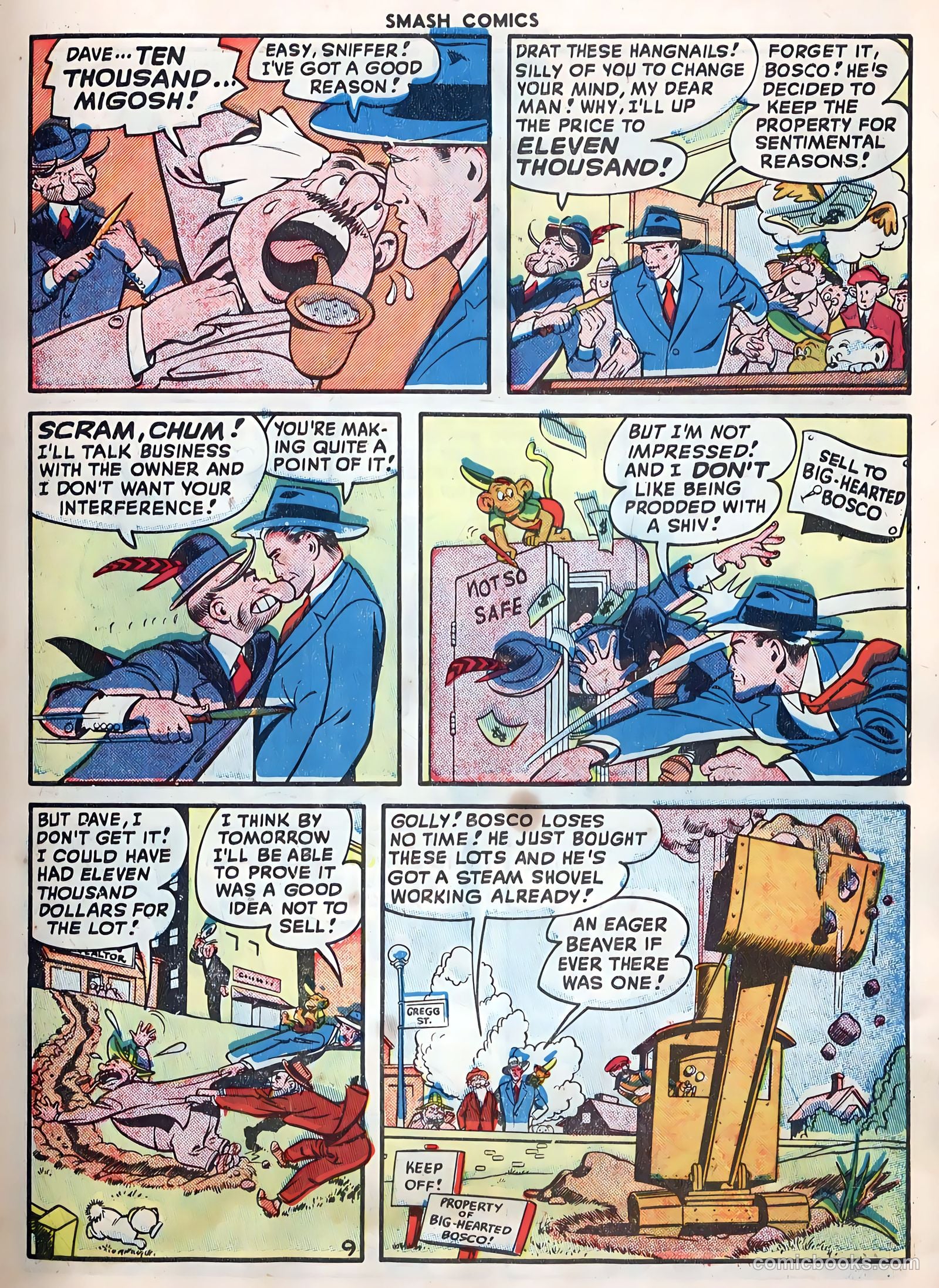 Smash Comics #80 (1948) — page 11 of 52