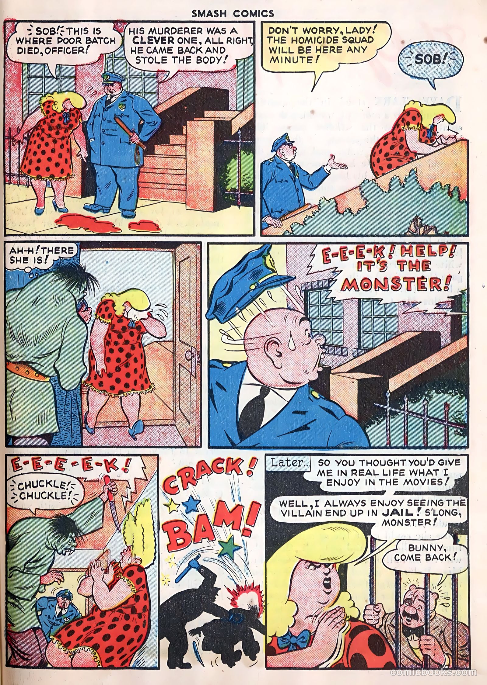 Smash Comics #80 (1948) — page 35 of 52