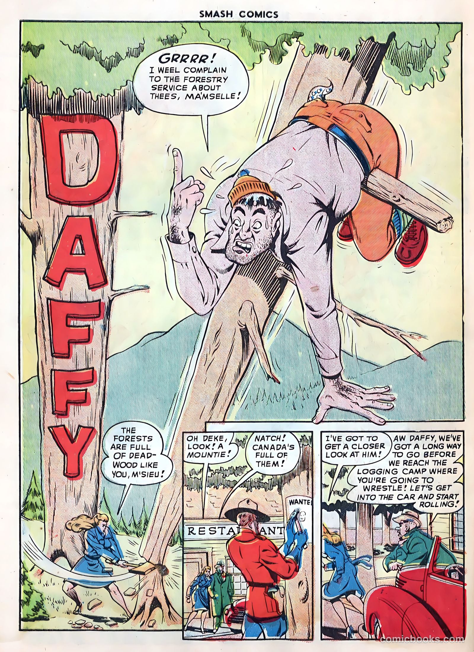 Smash Comics #80 (1948) — page 44 of 52