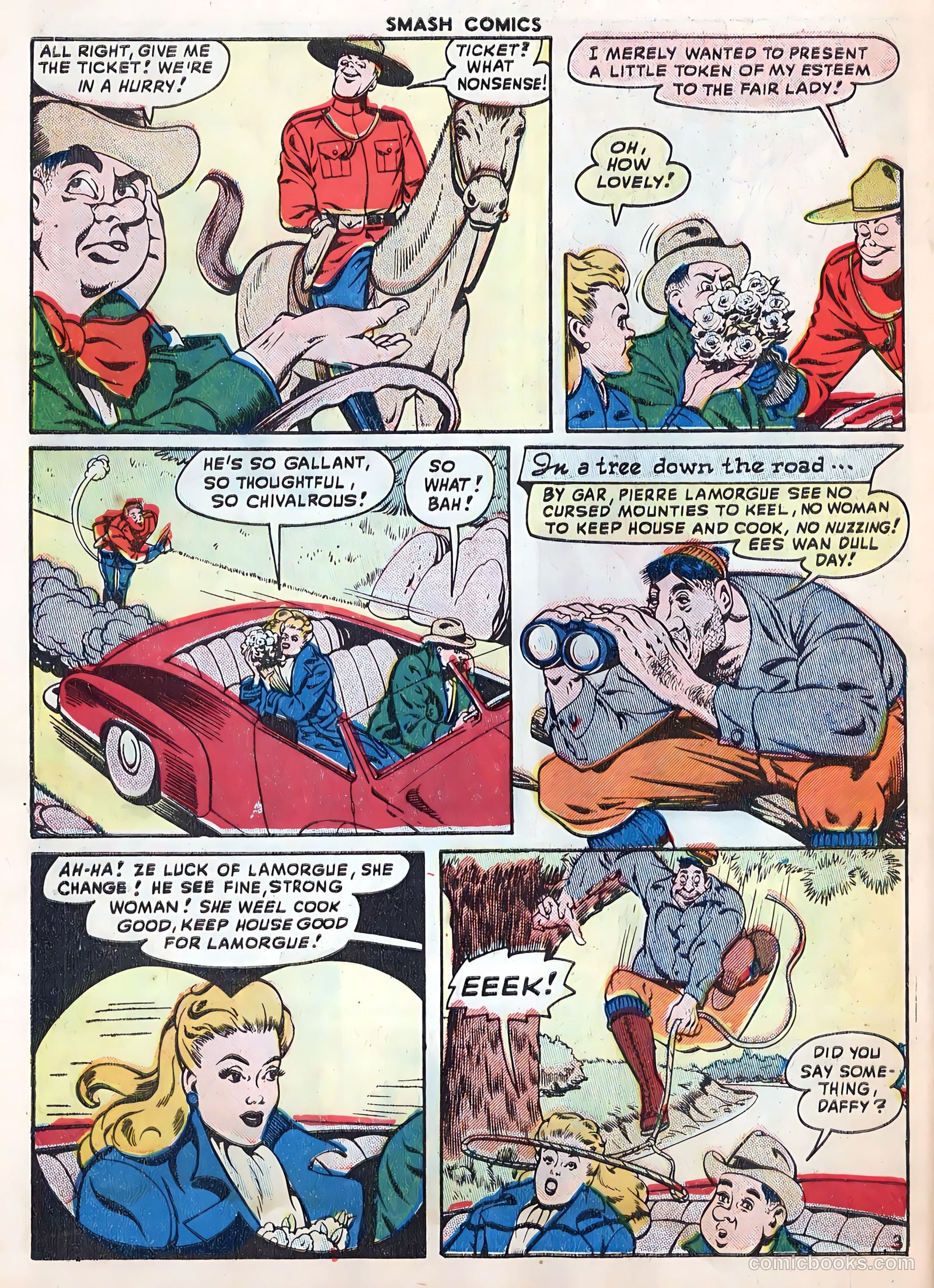 Smash Comics #80 (1948) — page 46 of 52