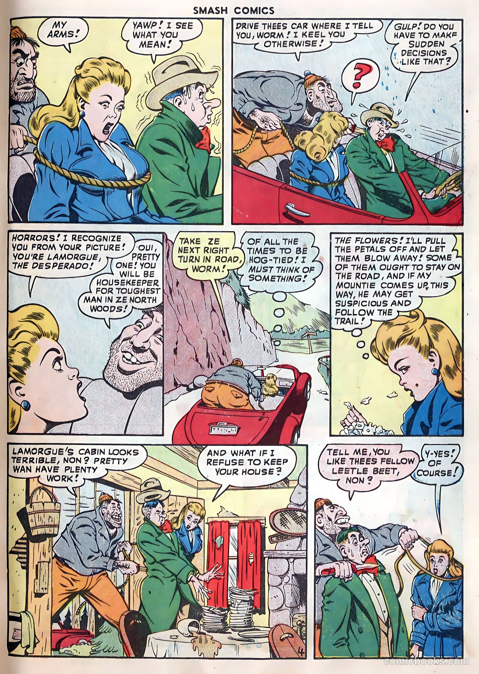 Smash Comics #80 (1948) — page 47 of 52
