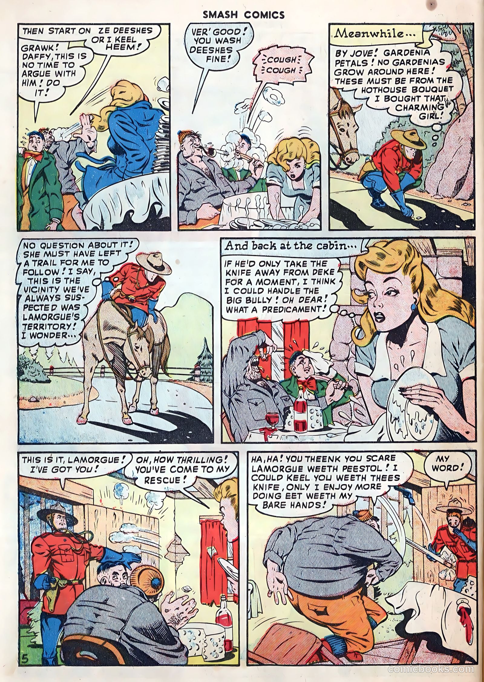 Smash Comics #80 (1948) — page 48 of 52
