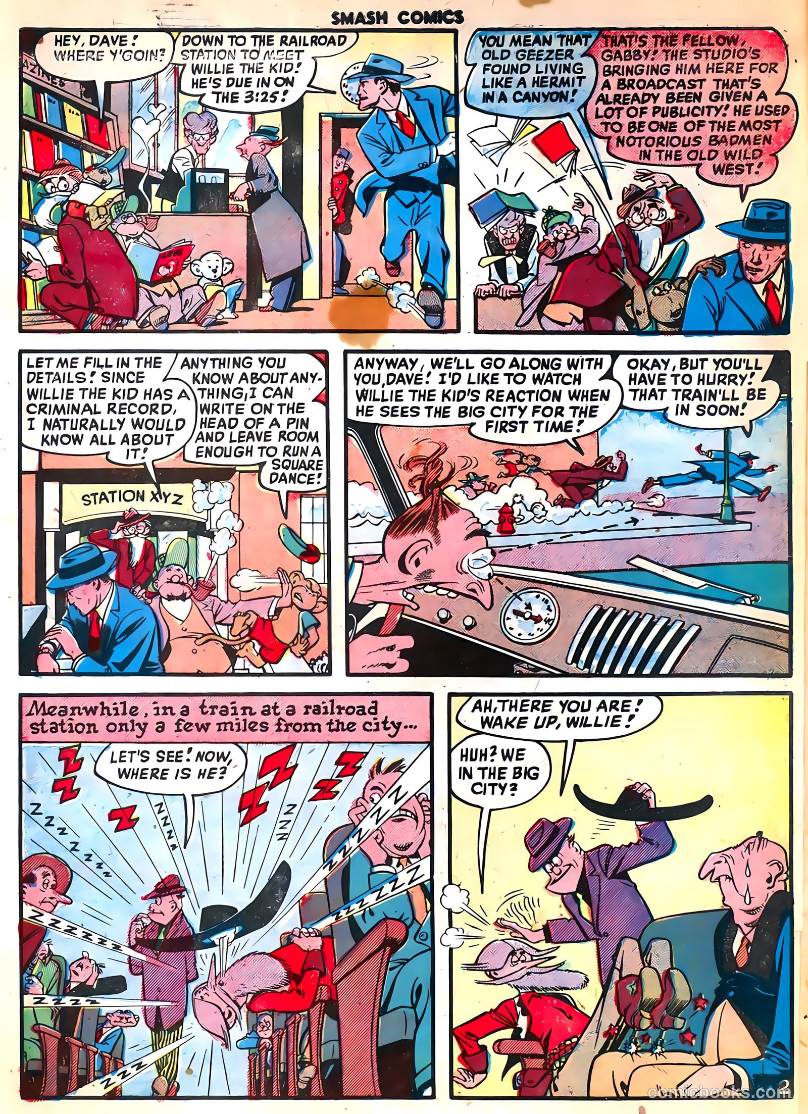 Smash Comics #81 (1949) — page 4 of 52