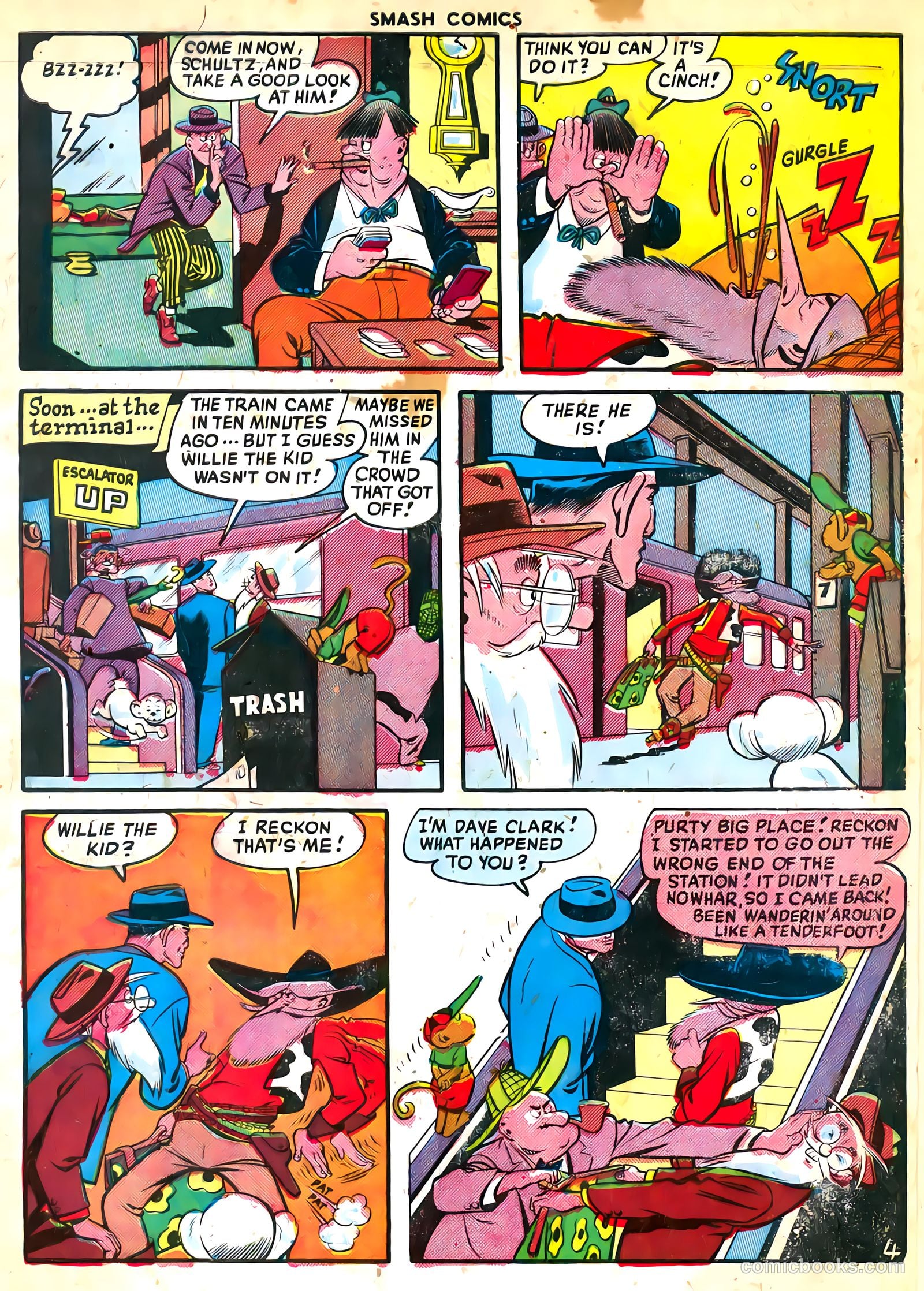 Smash Comics #81 (1949) — page 6 of 52