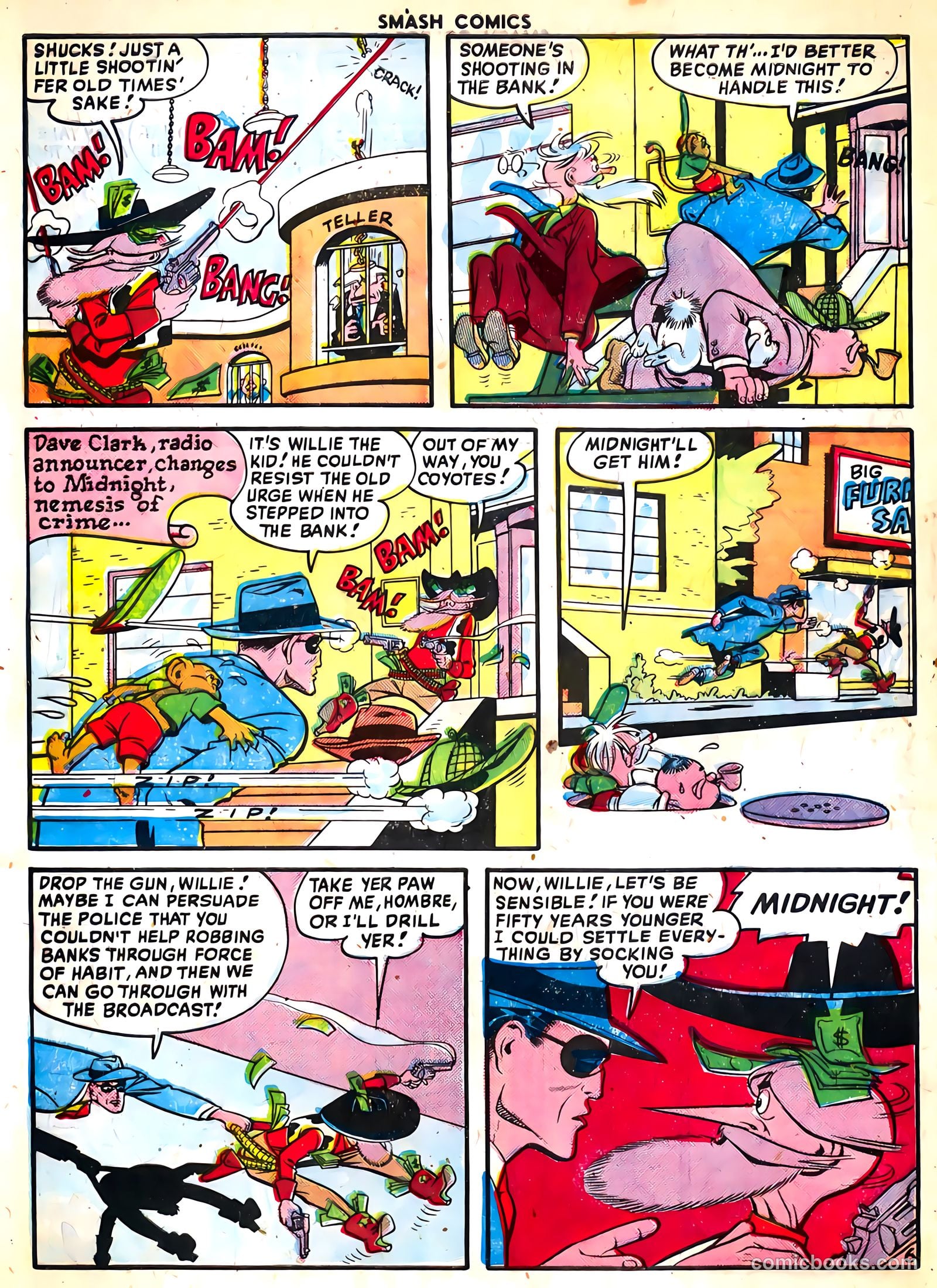 Smash Comics #81 (1949) — page 8 of 52