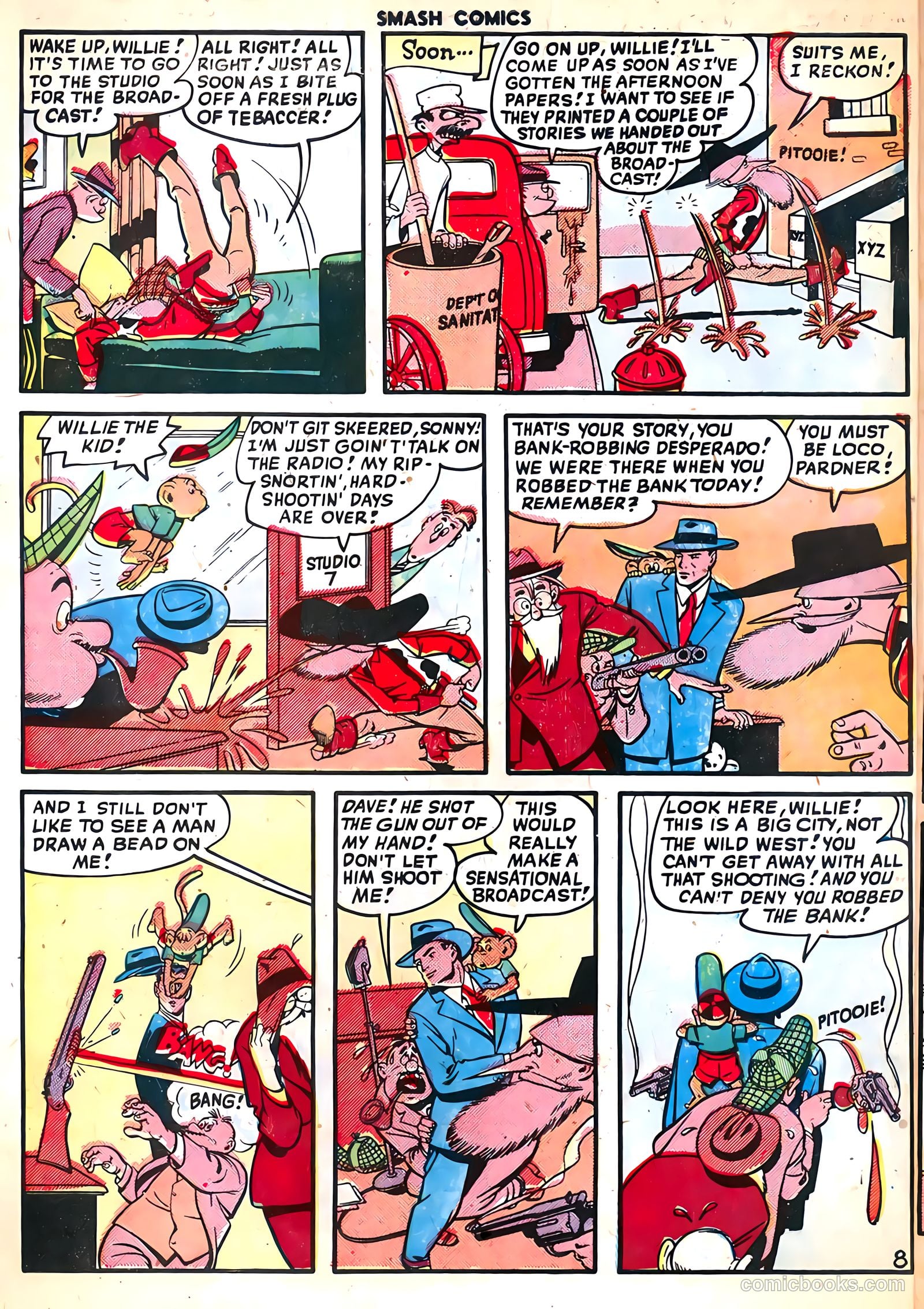 Smash Comics #81 (1949) — page 10 of 52