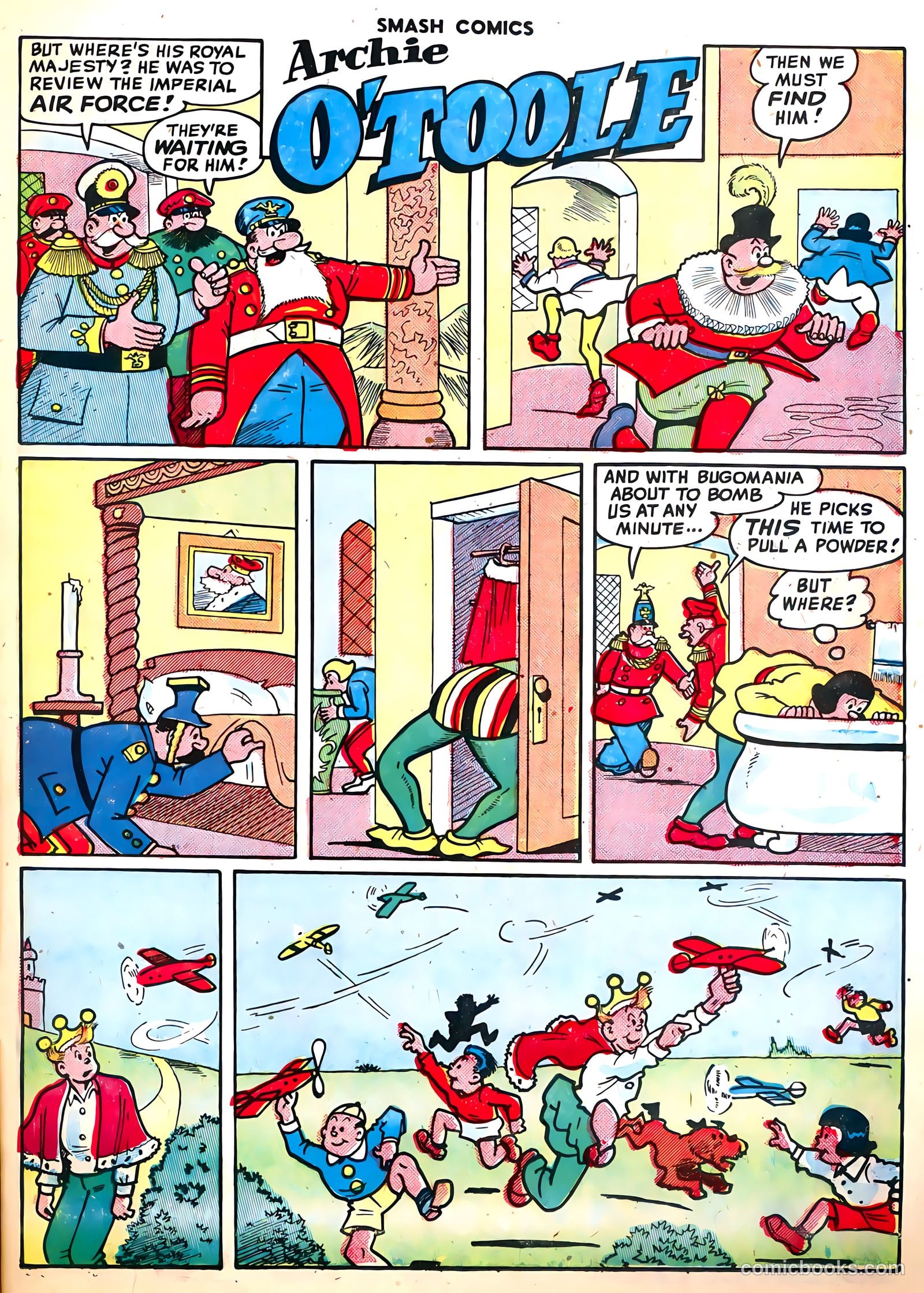 Smash Comics #81 (1949) — page 19 of 52