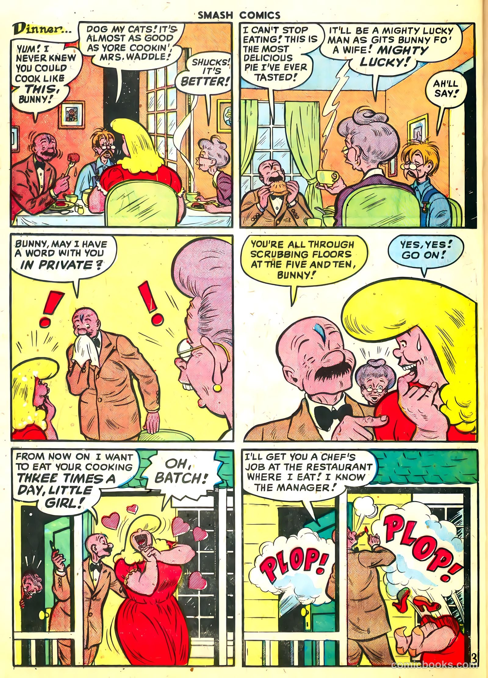 Smash Comics #81 (1949) — page 32 of 52