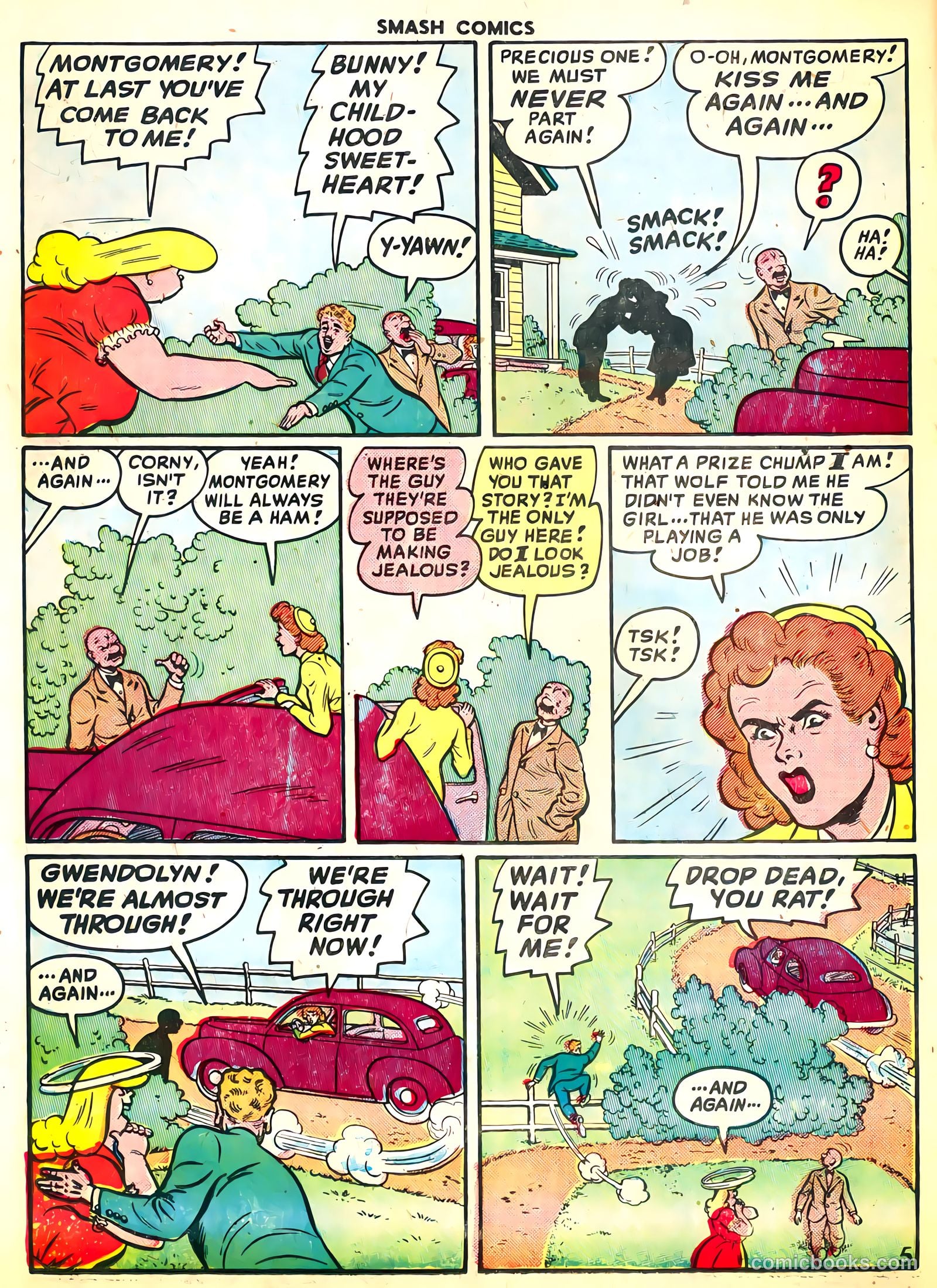 Smash Comics #81 (1949) — page 34 of 52