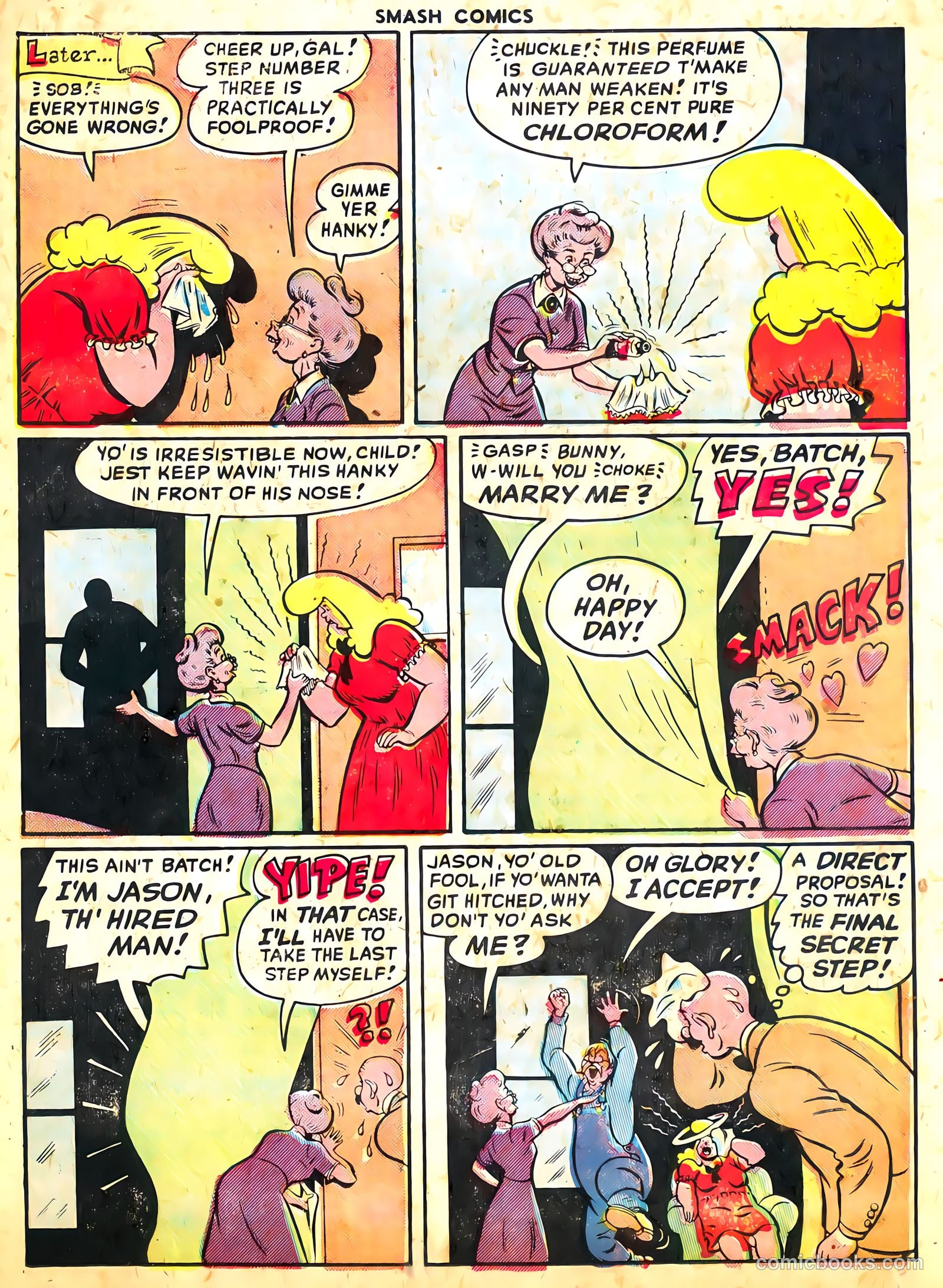 Smash Comics #81 (1949) — page 35 of 52