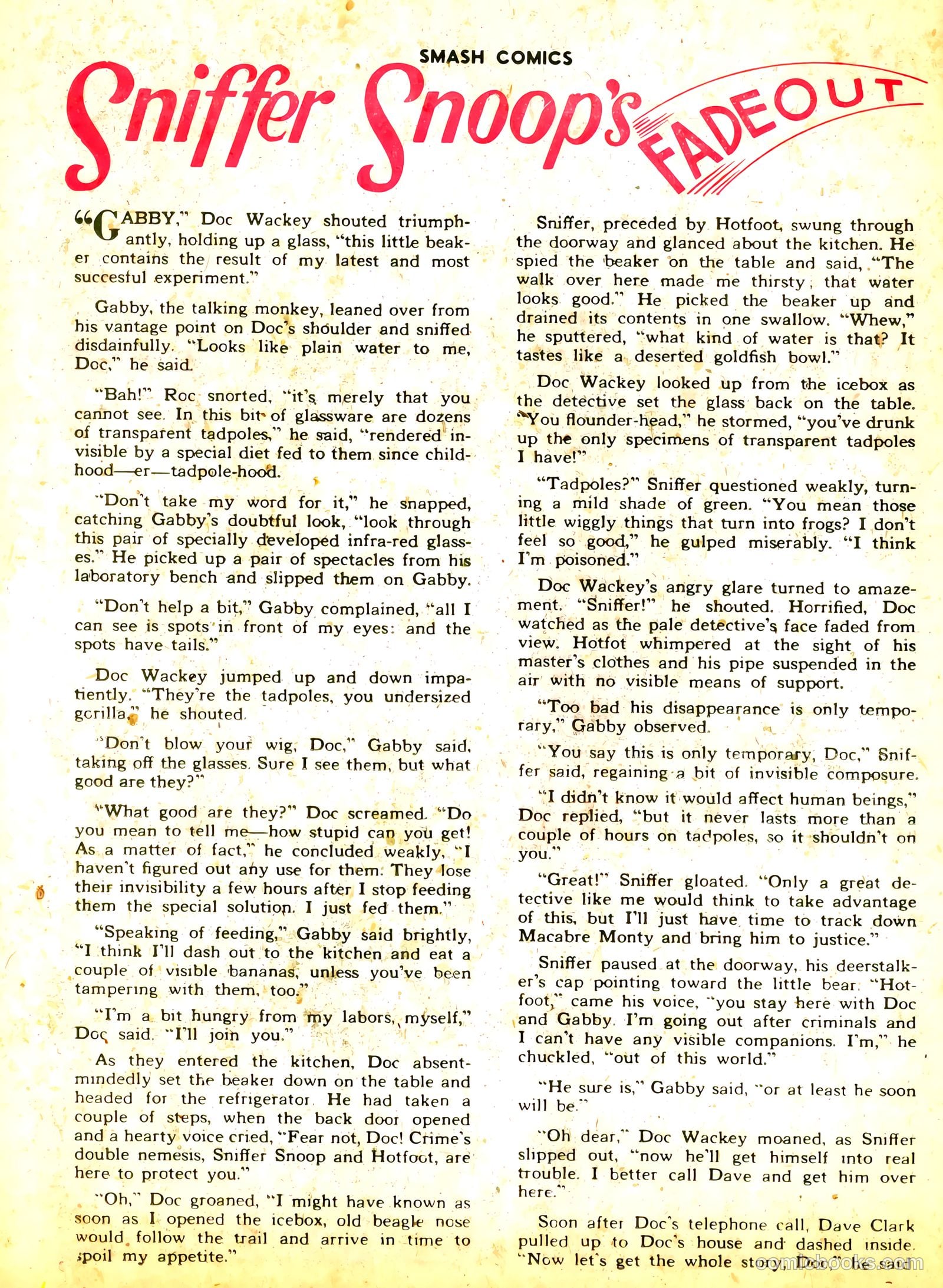 Smash Comics #81 (1949) — page 36 of 52